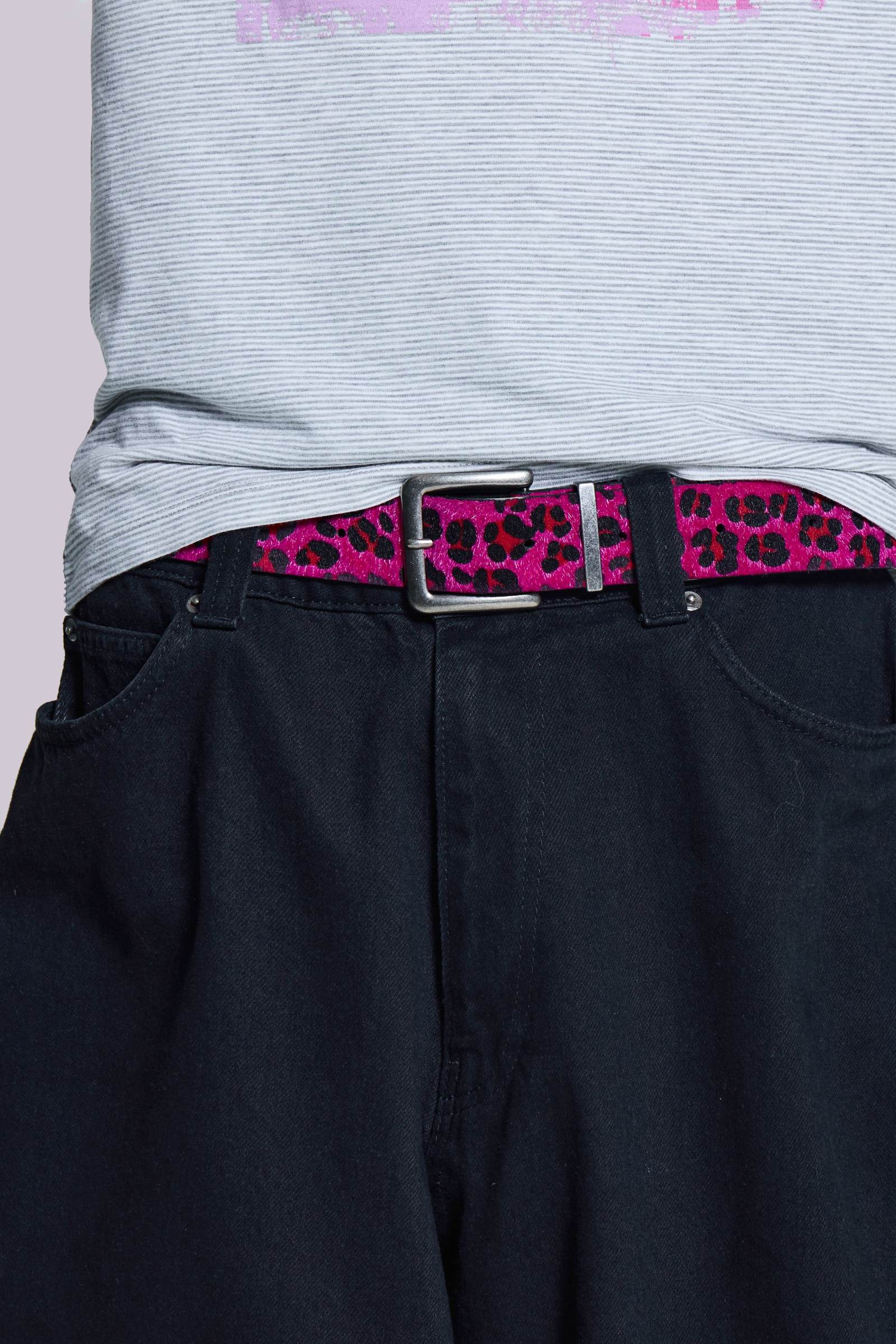 Pink Panther Studded Belt