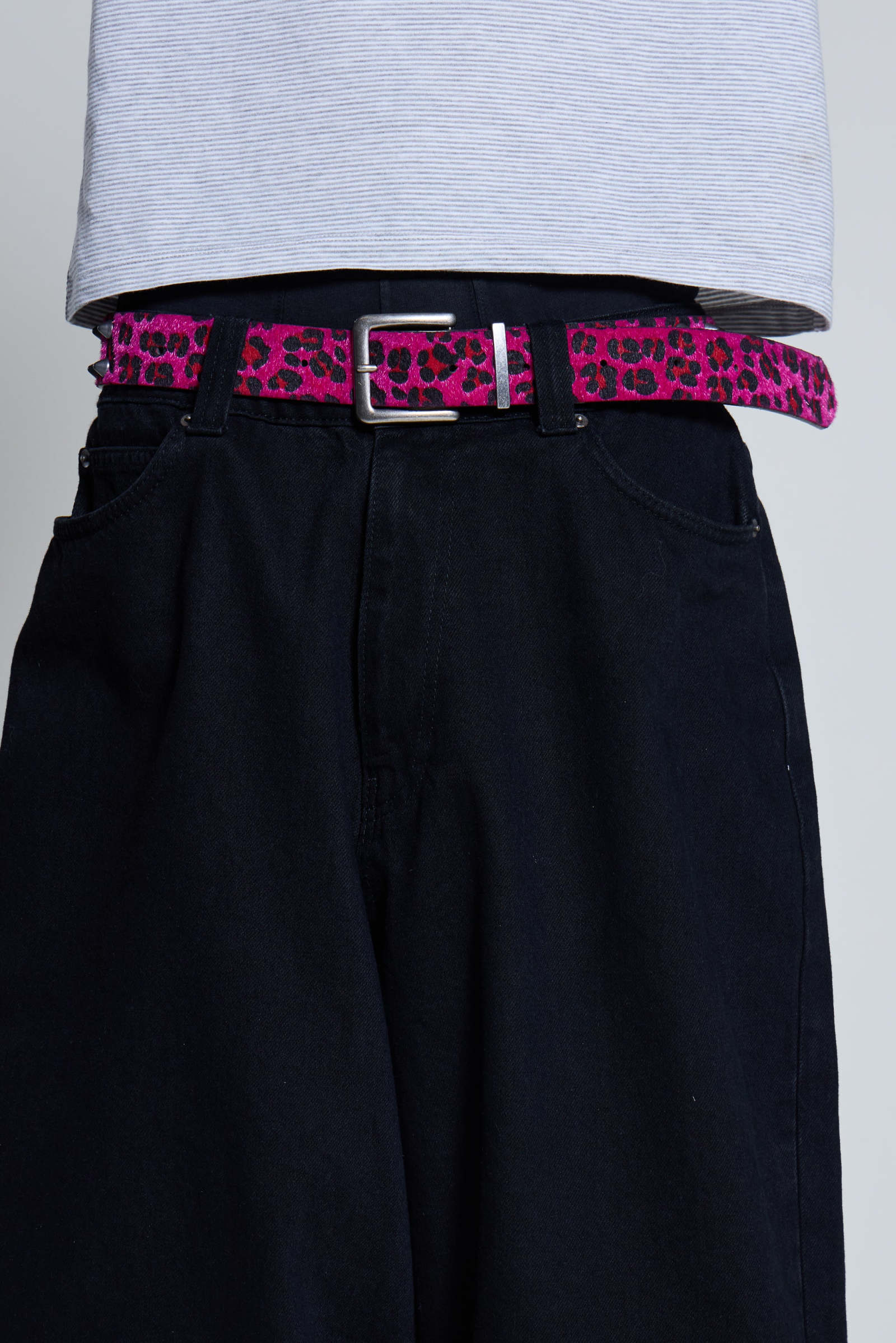 Pink Panther Studded Belt