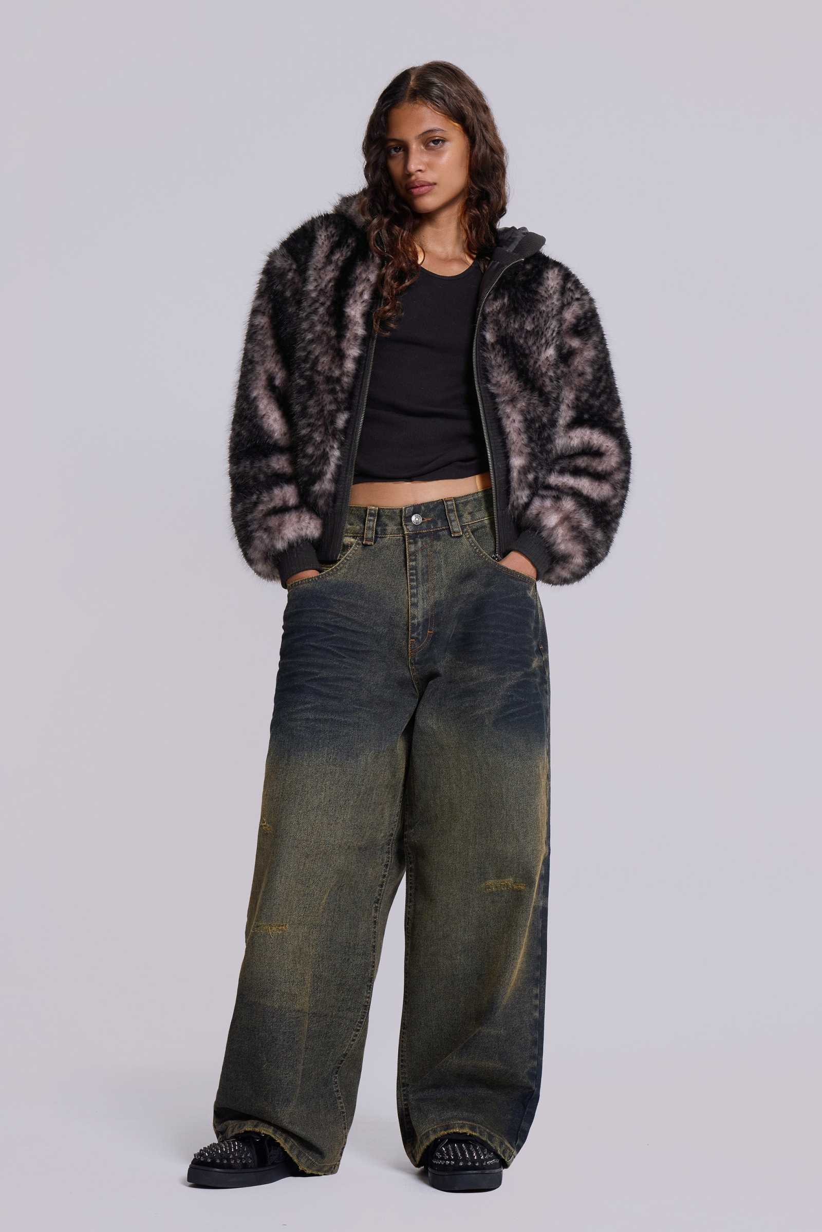 Biome Faux Fur Jacket