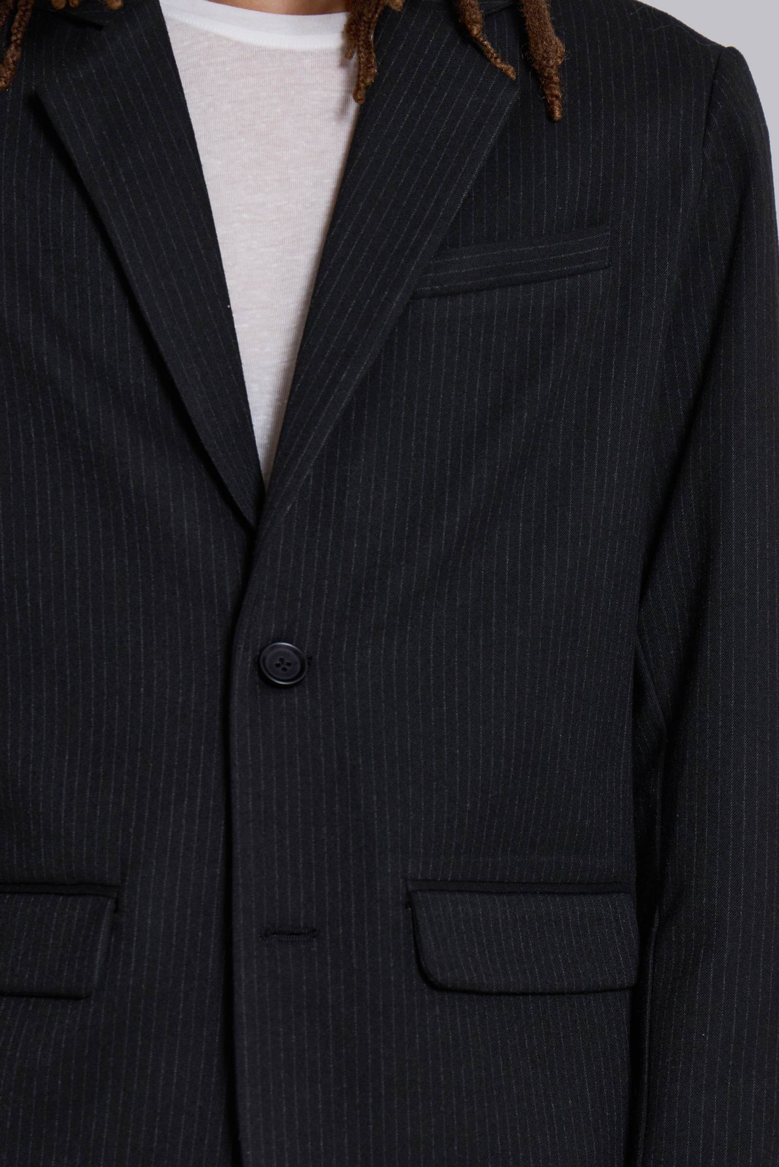 Libertine Pinstripe Slim Fit Blazer