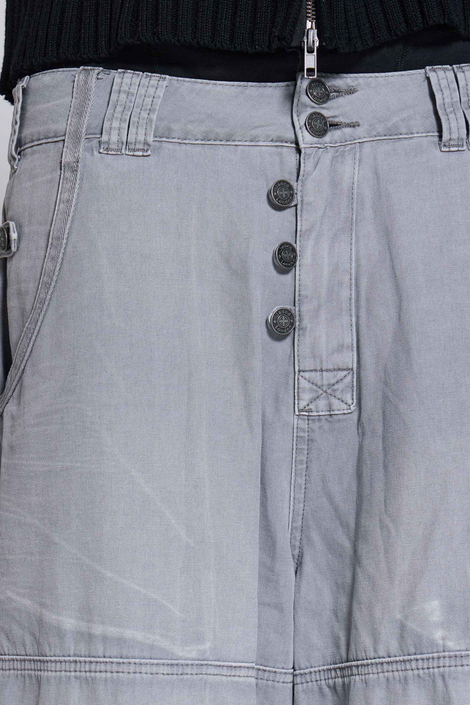 Washed Grey Decoy Cargos