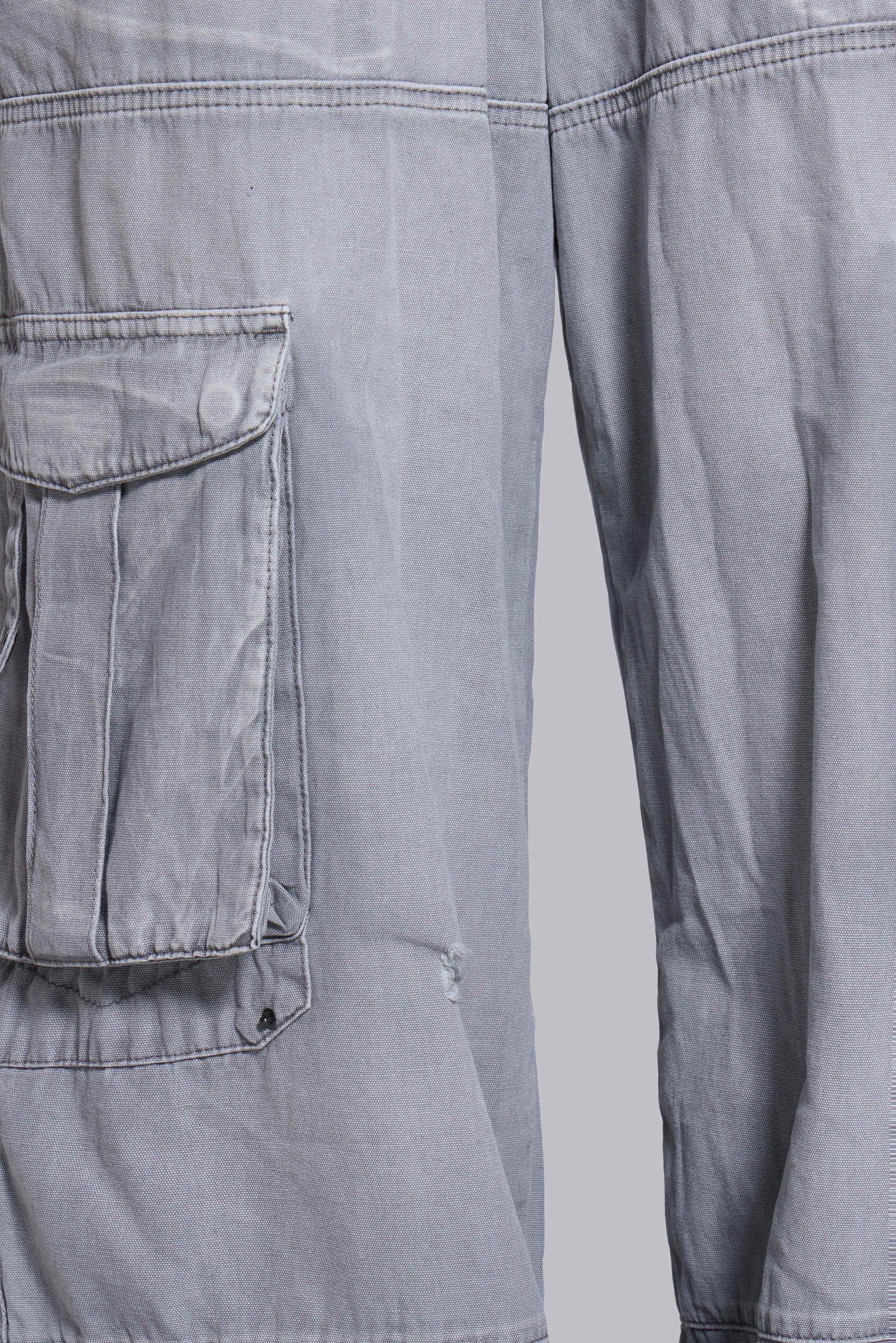 Washed Grey Decoy Cargos