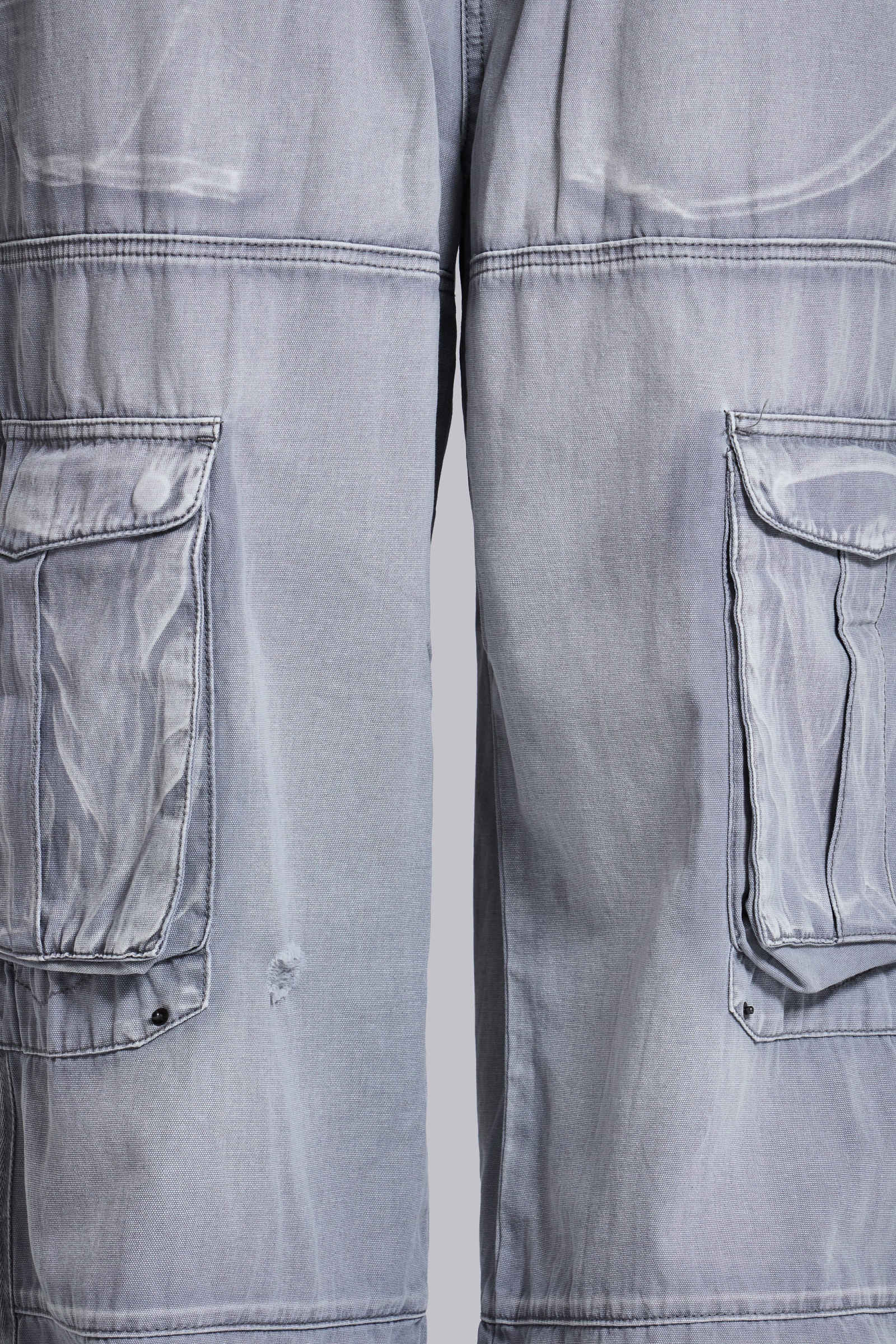 Washed Grey Decoy Cargos