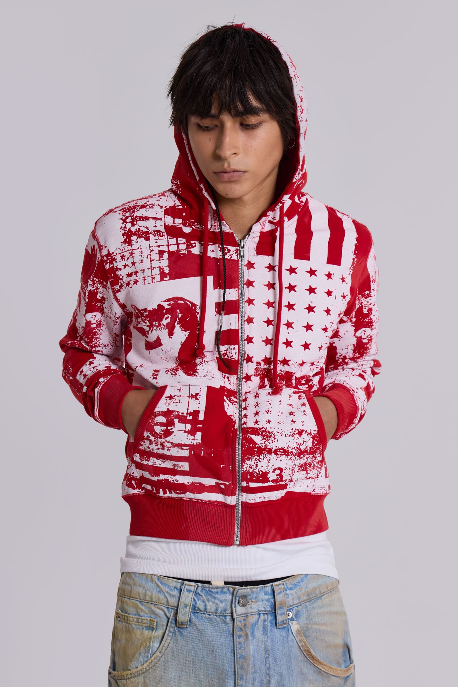 Americana Mini Monster Hoodie