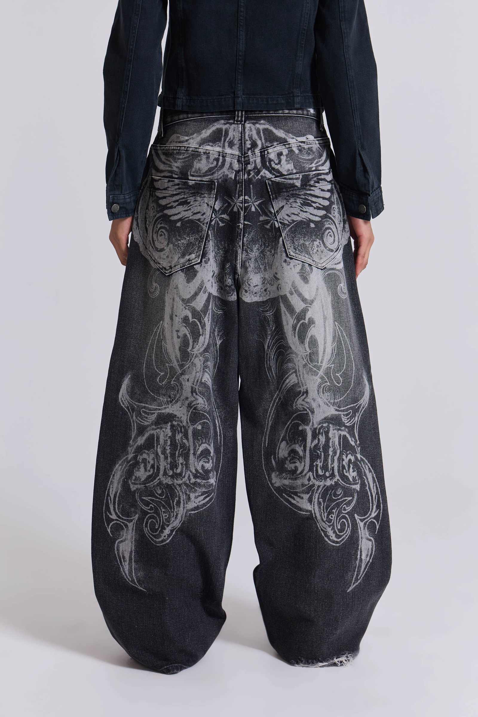 Gothic Print XL Colossus Jean