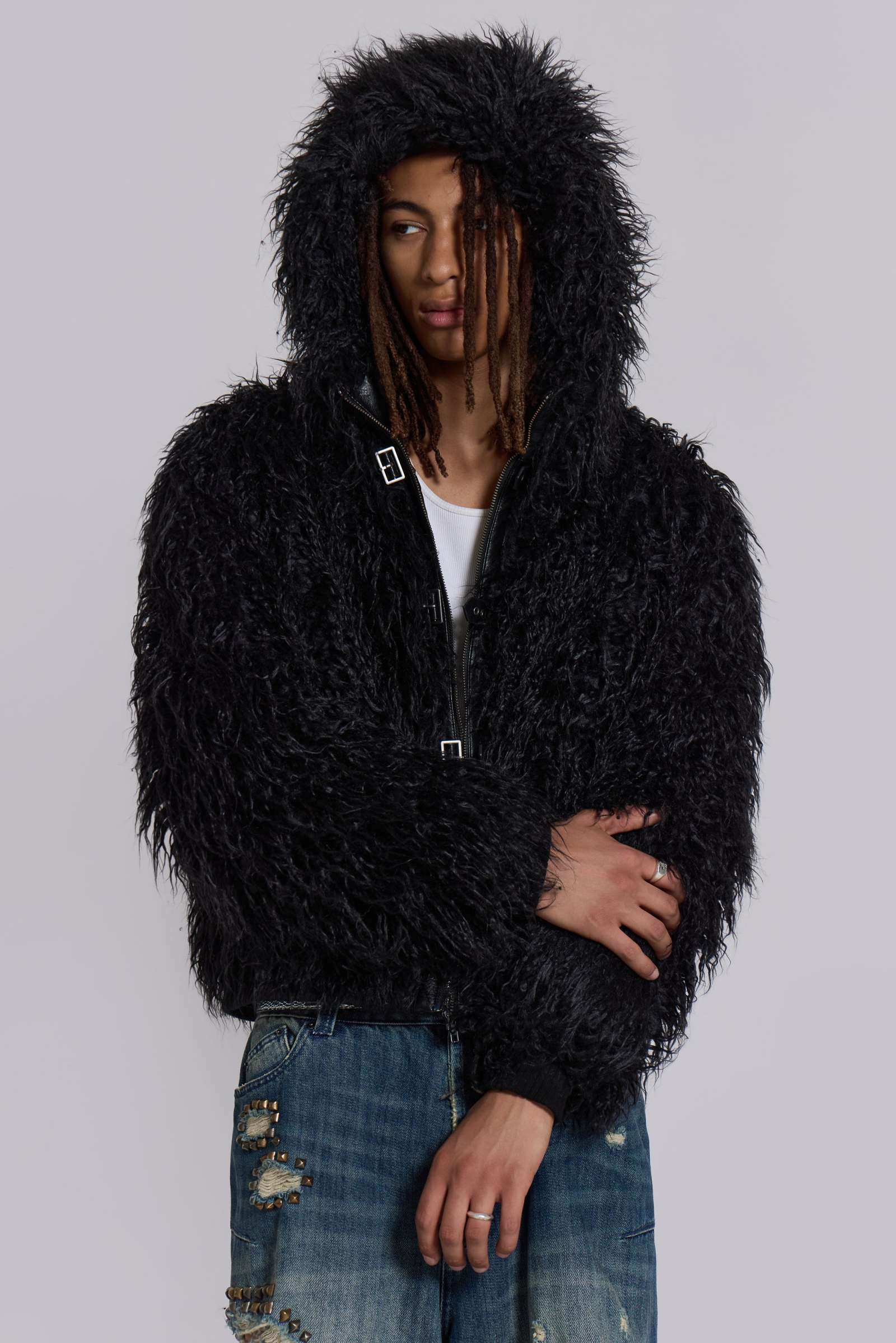 Black Matte Mendoza Jacket