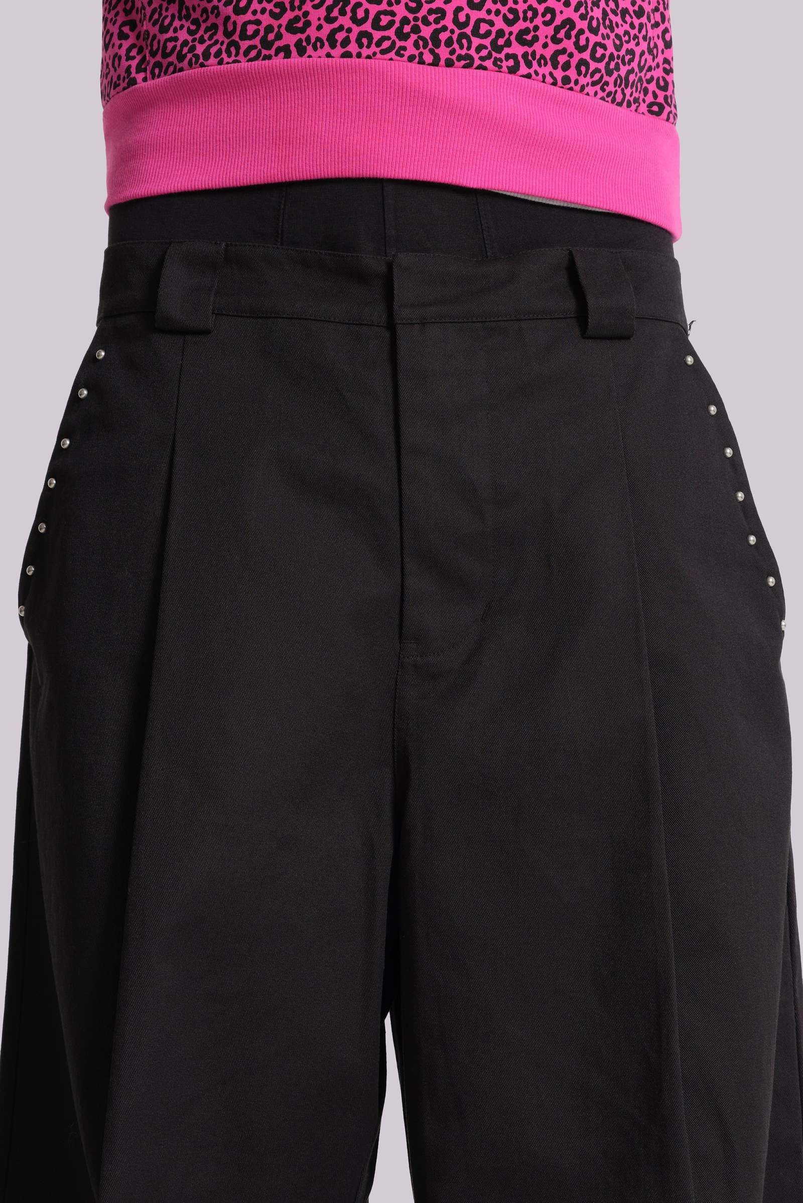 Studded Black Goliath Suit Pants