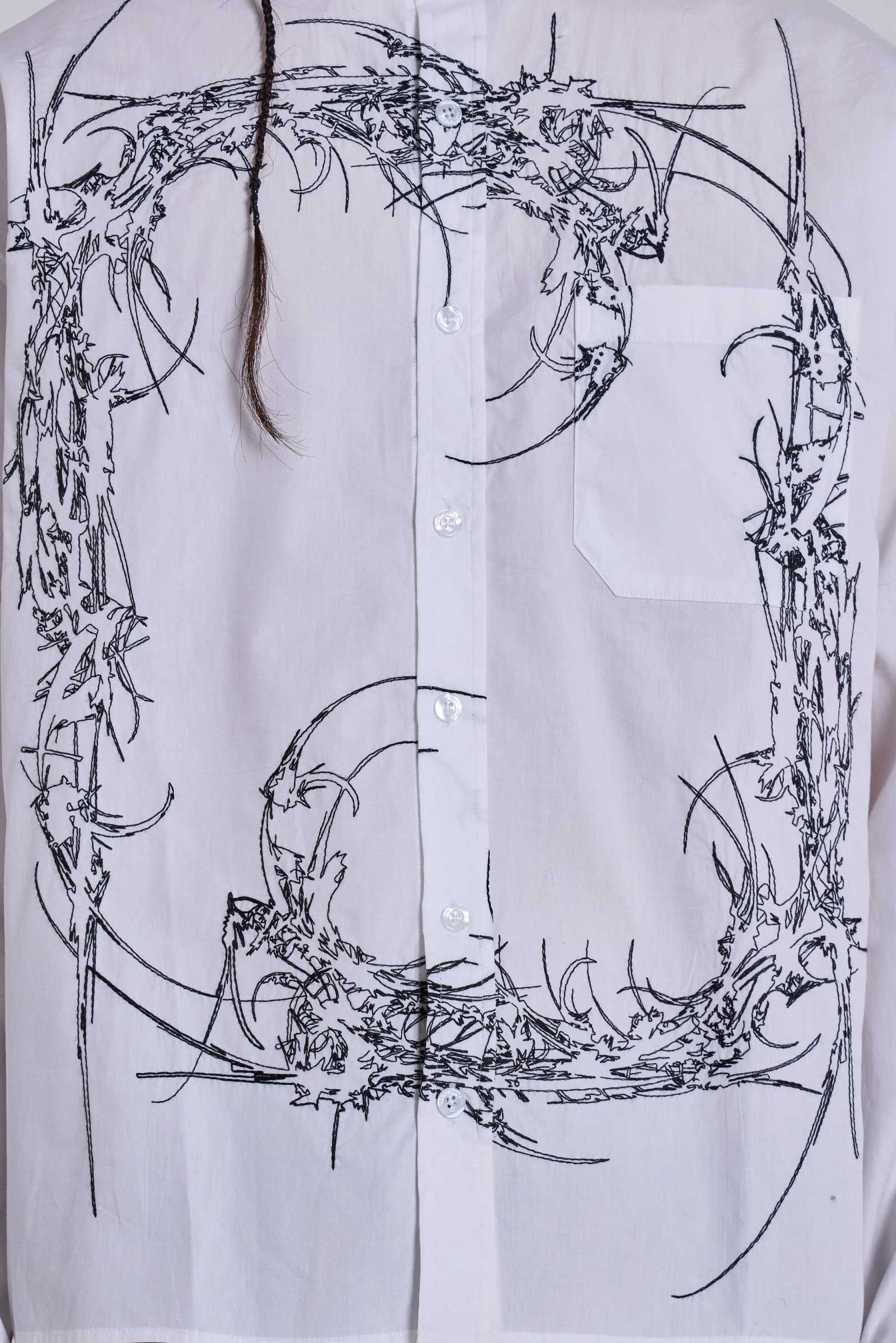 Opaque Button-Up Shirt