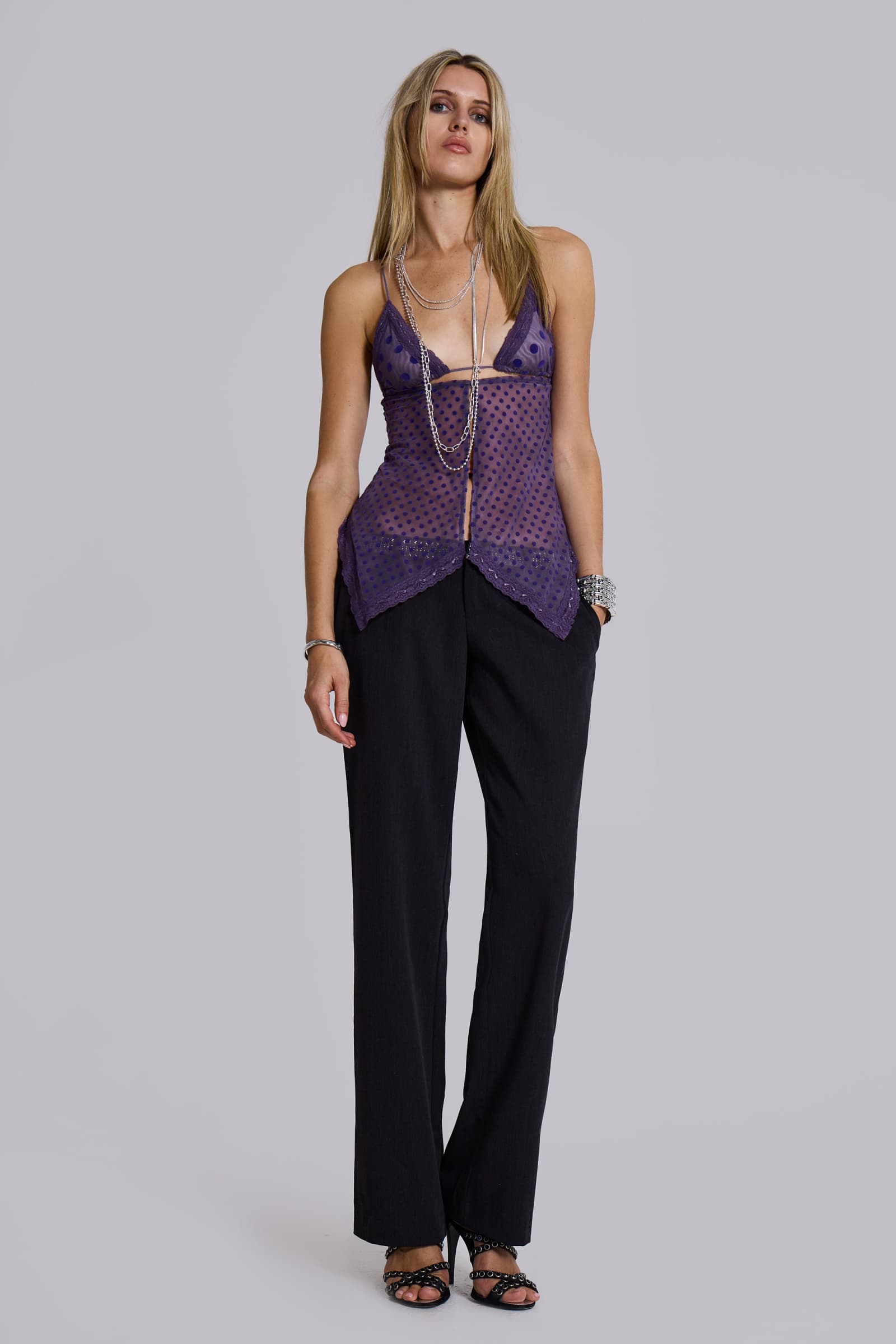 Maude Polka Dot Cami Top