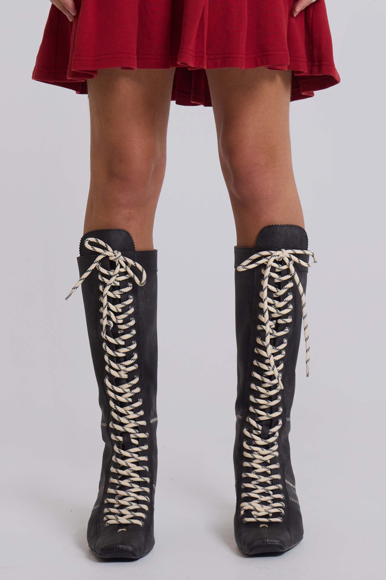 Black Brooke Boxing Boot