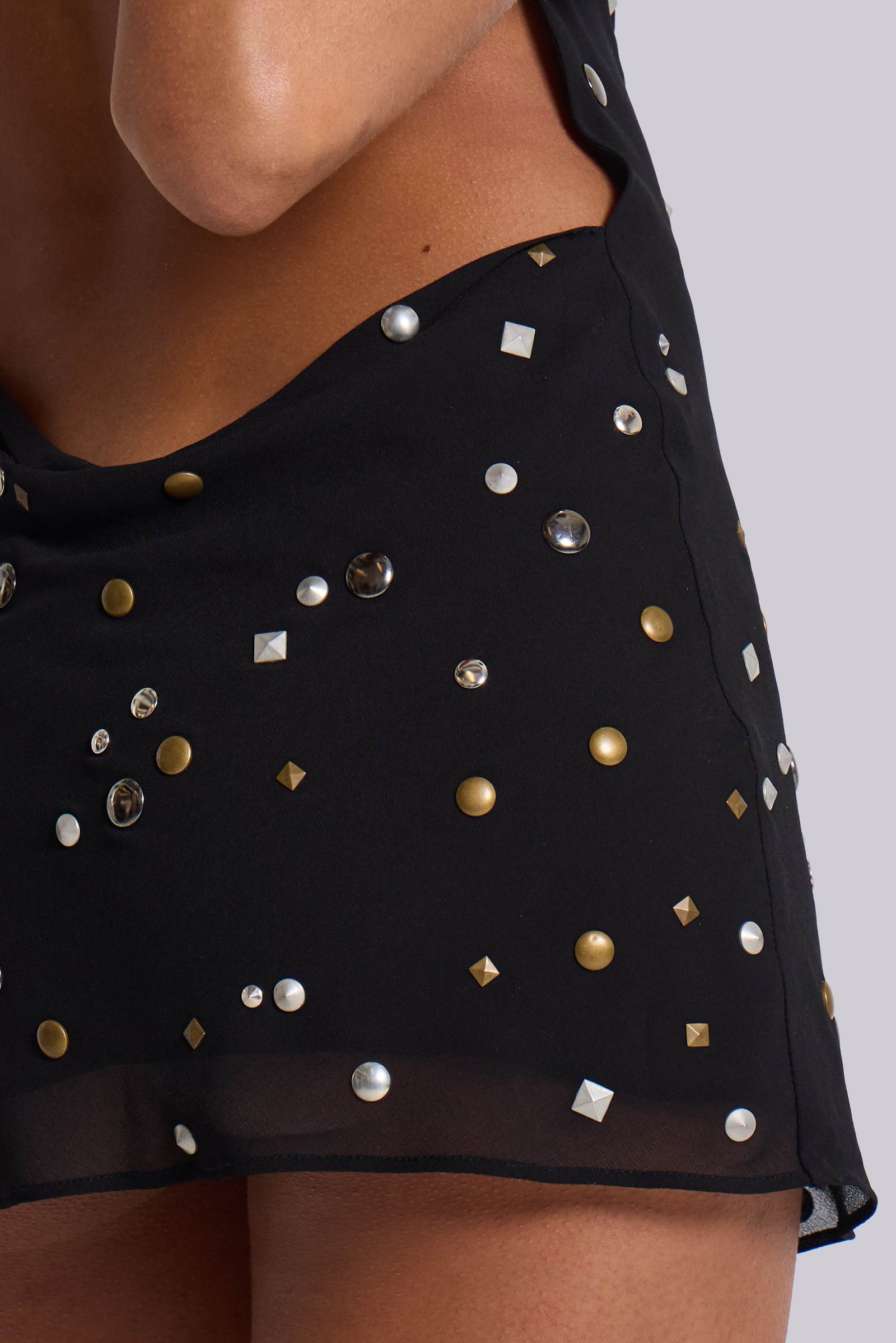 Studded Mirage Mini Dress | Jaded London | Saphira Studded Mirage Mini Dress | Jaded London | Saphira