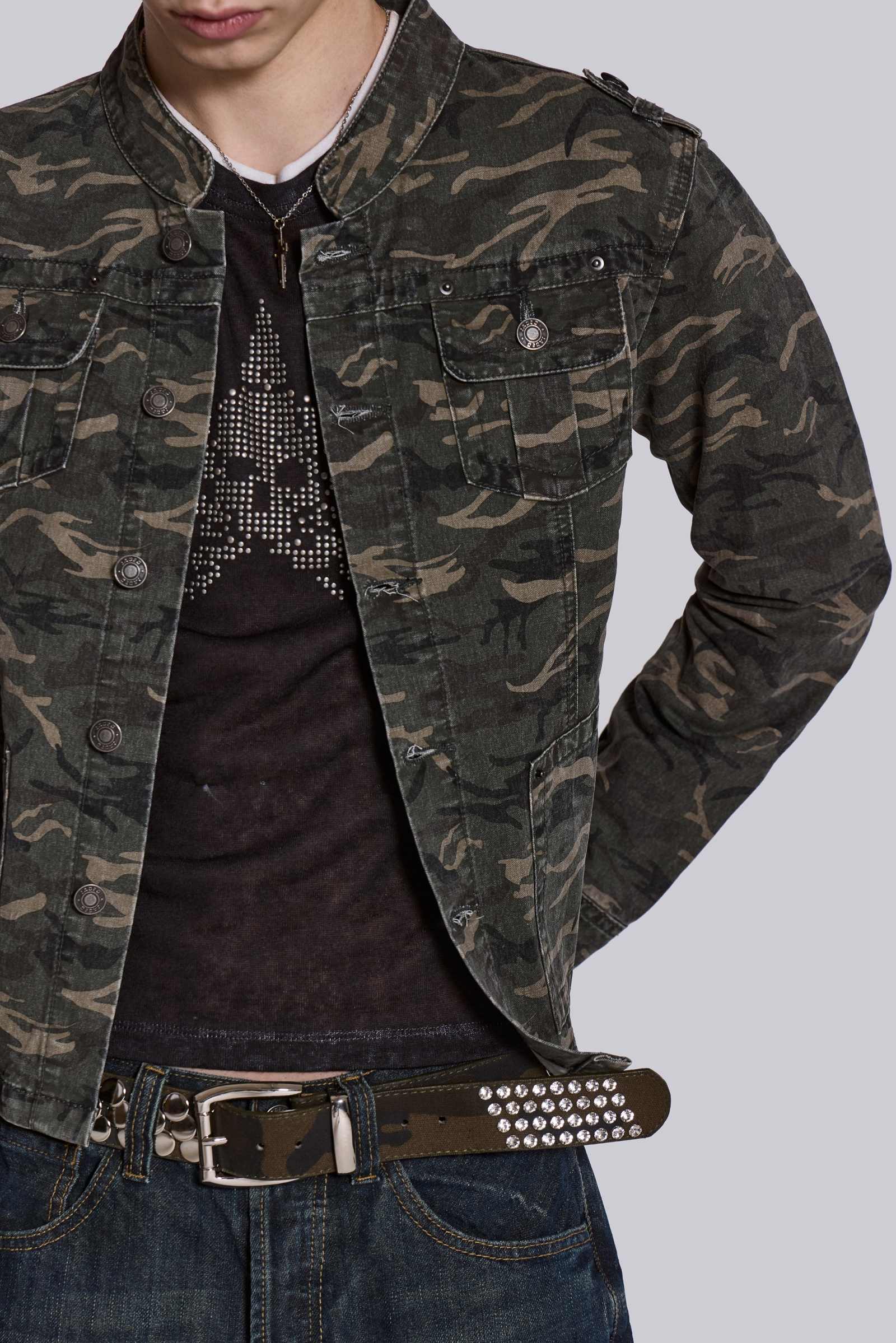 ［Jaded London］Camo Covert Jacket