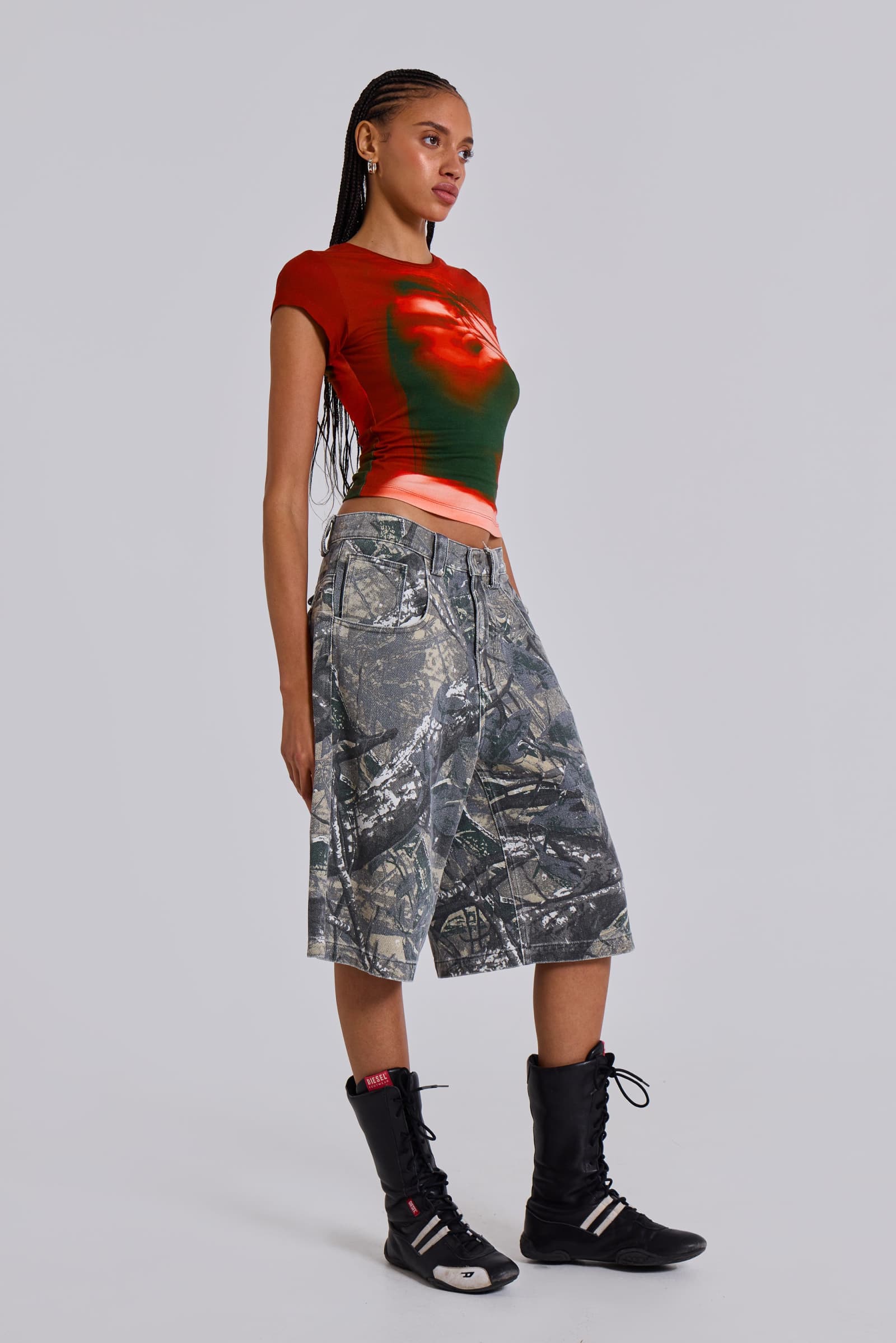 Forest Camo Colossus Jorts