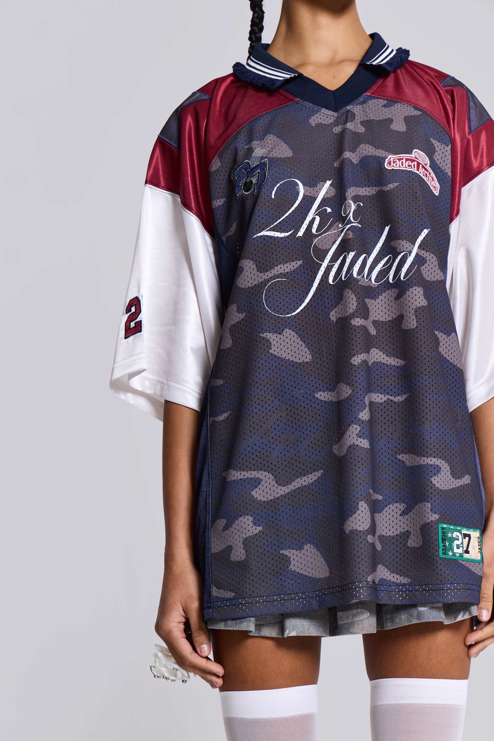 Touchdown Collar Football Shirt