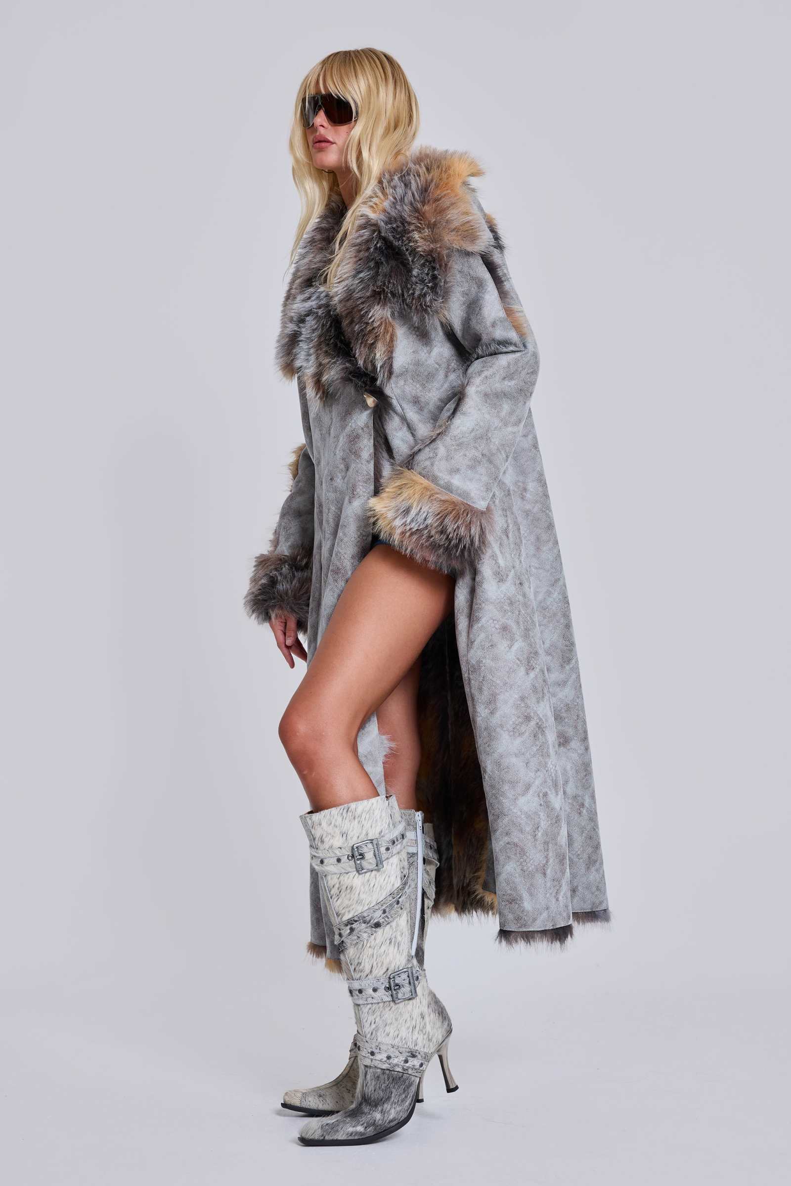 Alpha Faux Shearling Coat