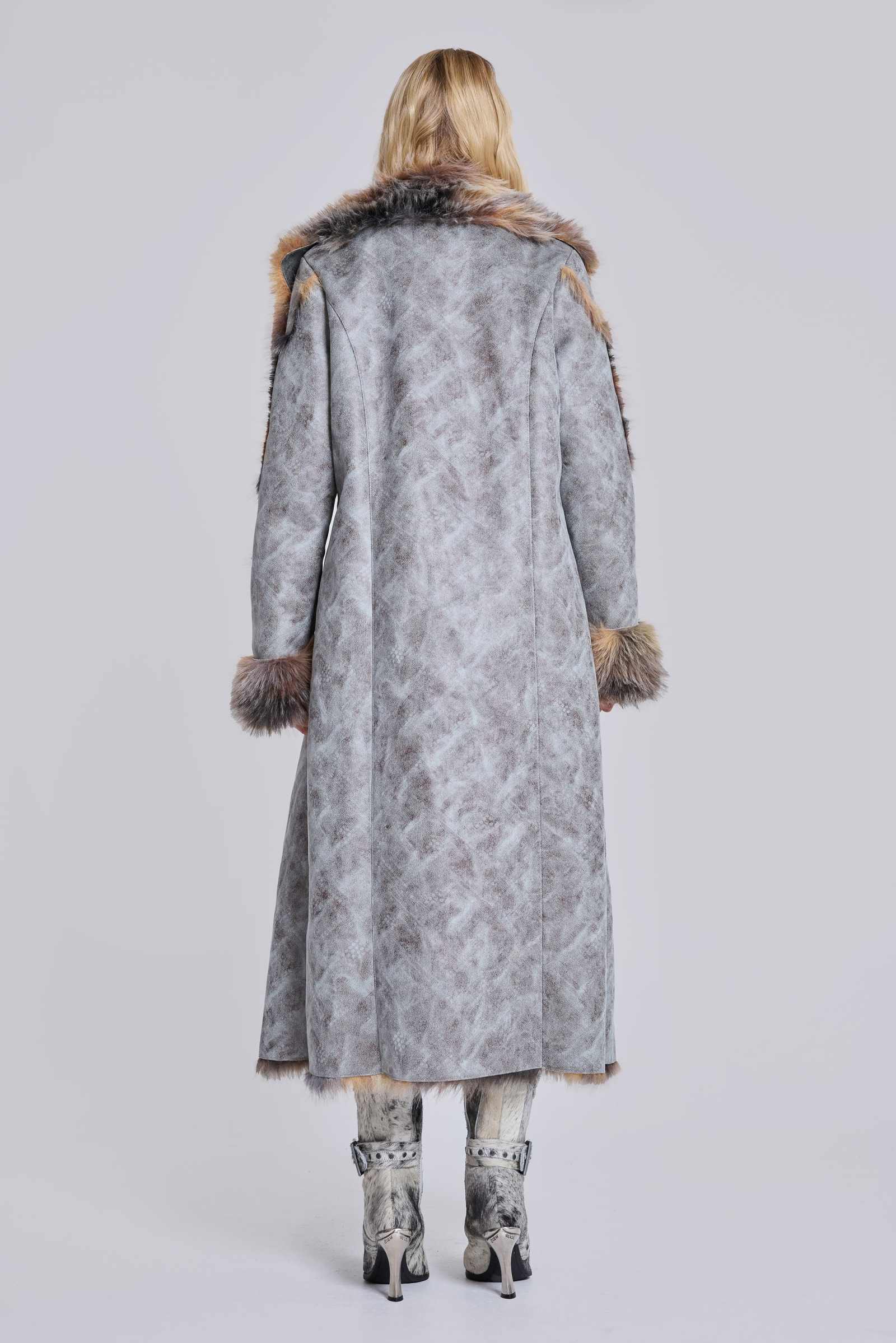 Alpha Faux Shearling Coat