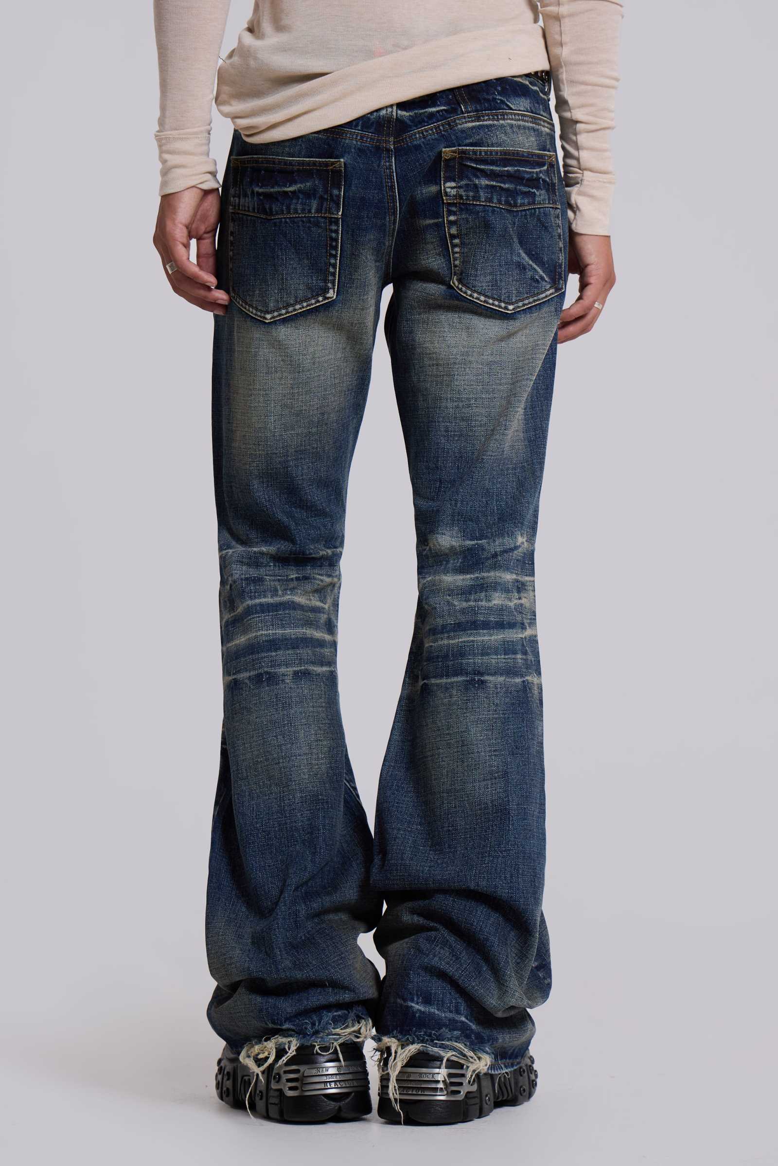 充実の品 Drift Blue Mid Jean Clothing | London Jaded | パンツ