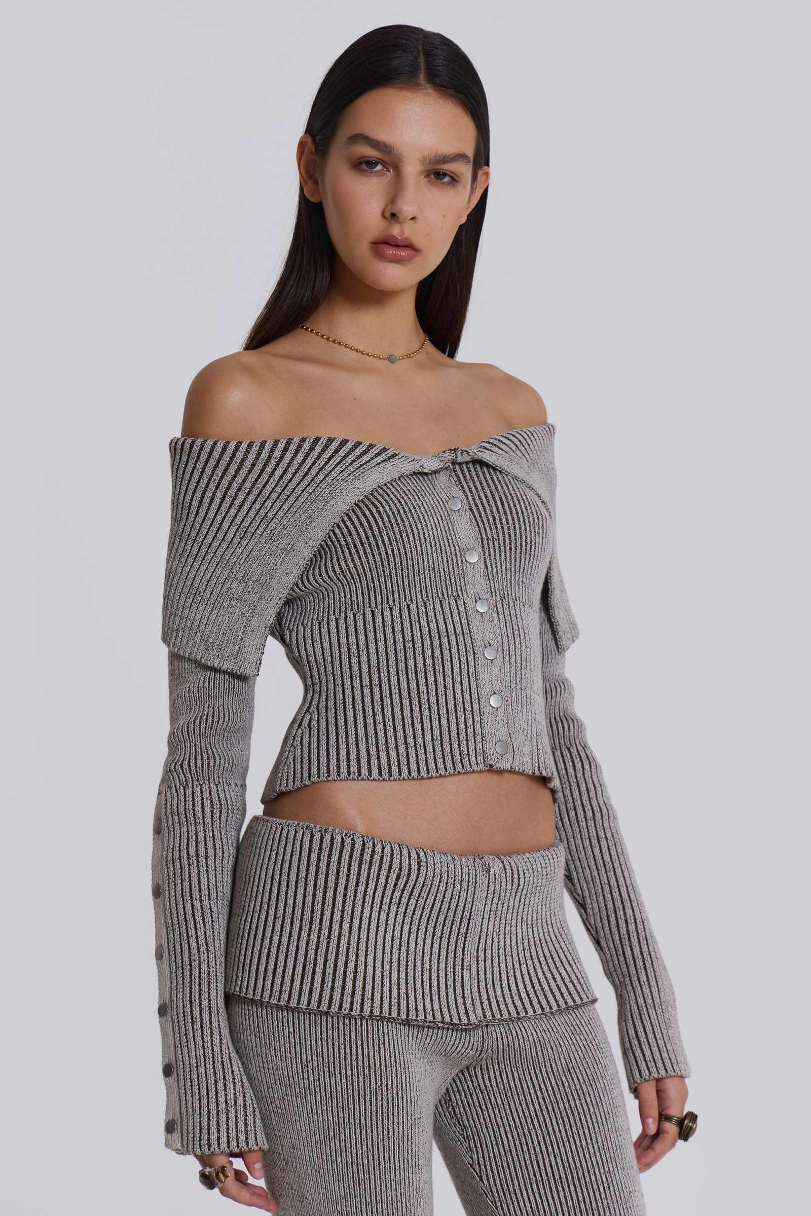 【おすすめ】 Top Knit Shoulder The Off Kensu Shop | Clothing | London Jaded トップス