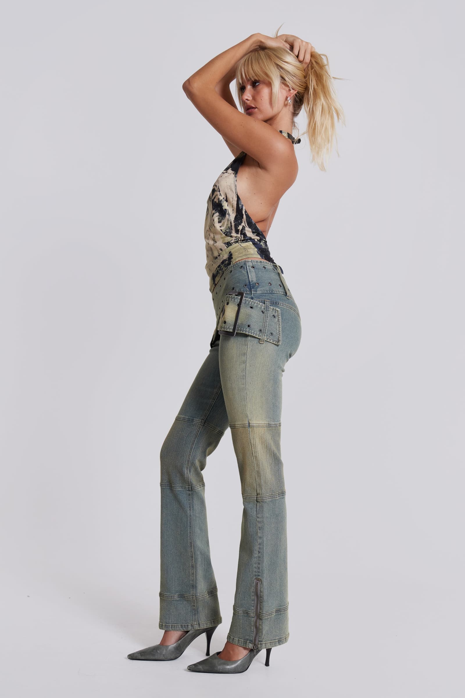 Vision Backless Halter Top