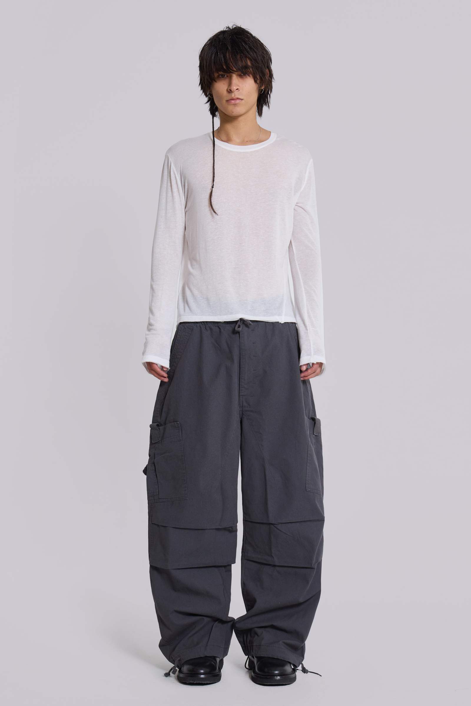 最新コレックション Parachute Grey Vintage Shop Cargo London Jaded | Pants パンツ