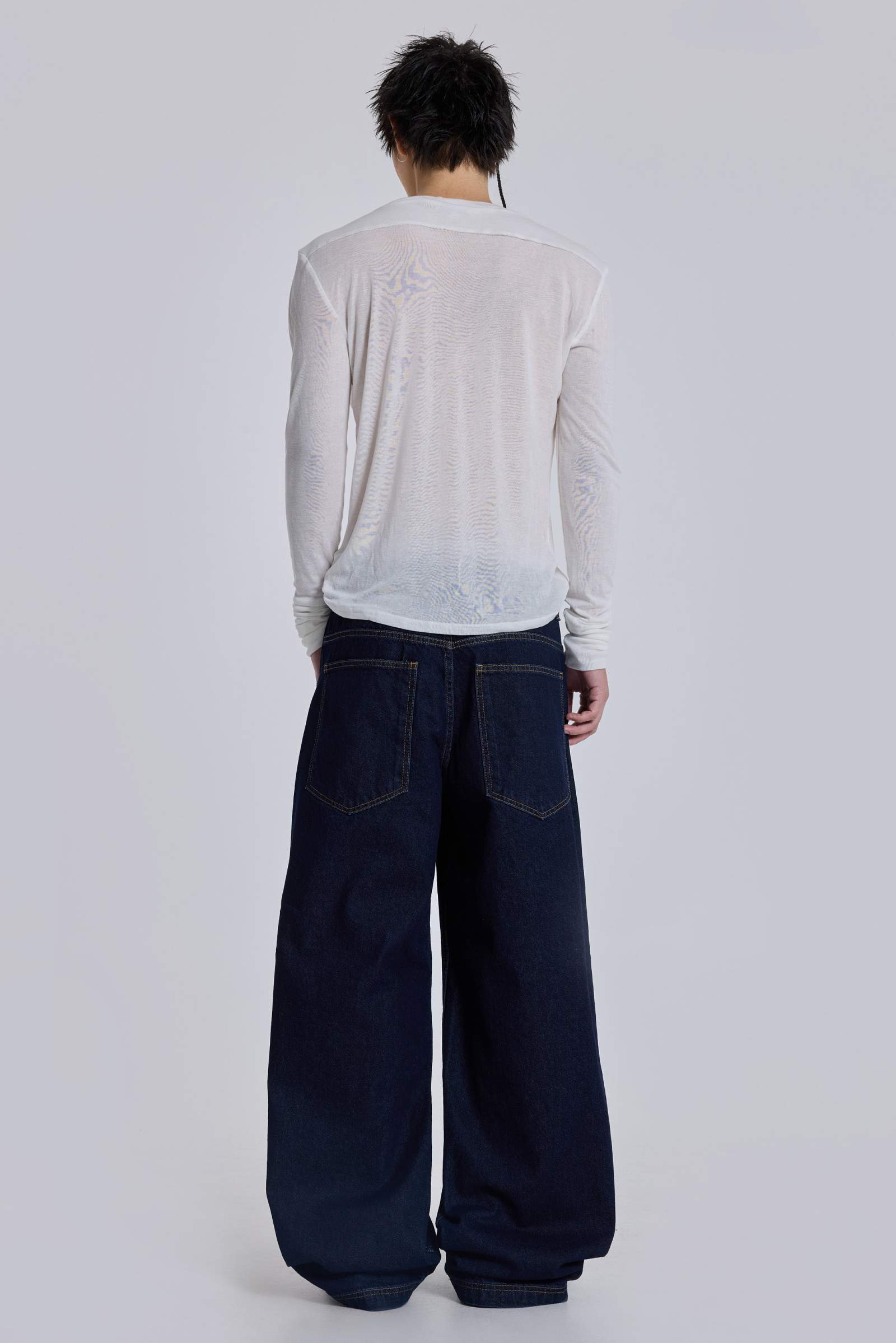 Indigo Low Rise Colossus Baggy Jeans