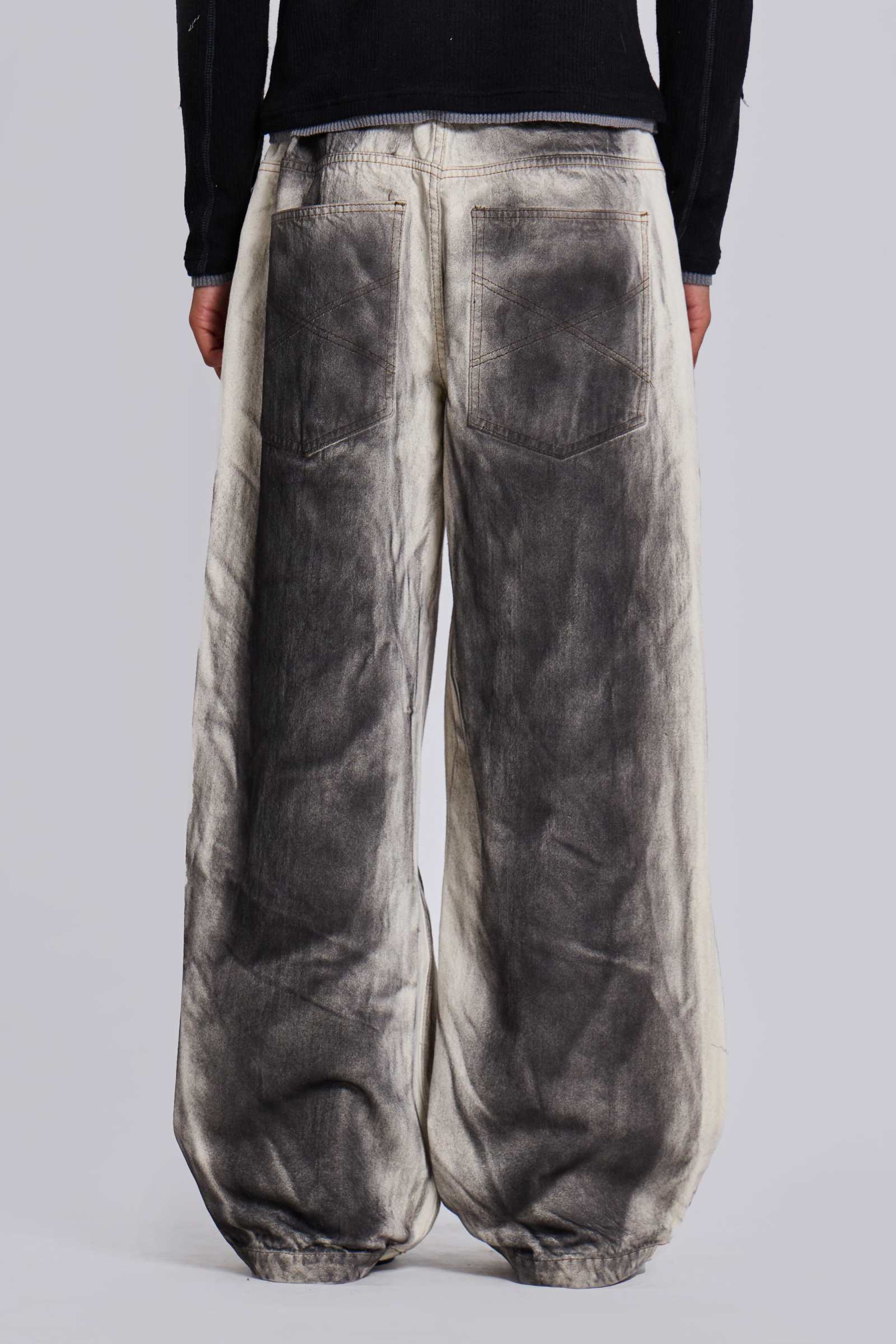 在庫処分 半額 Jeans Colossus Watercolour | Clothing | London Jaded パンツ