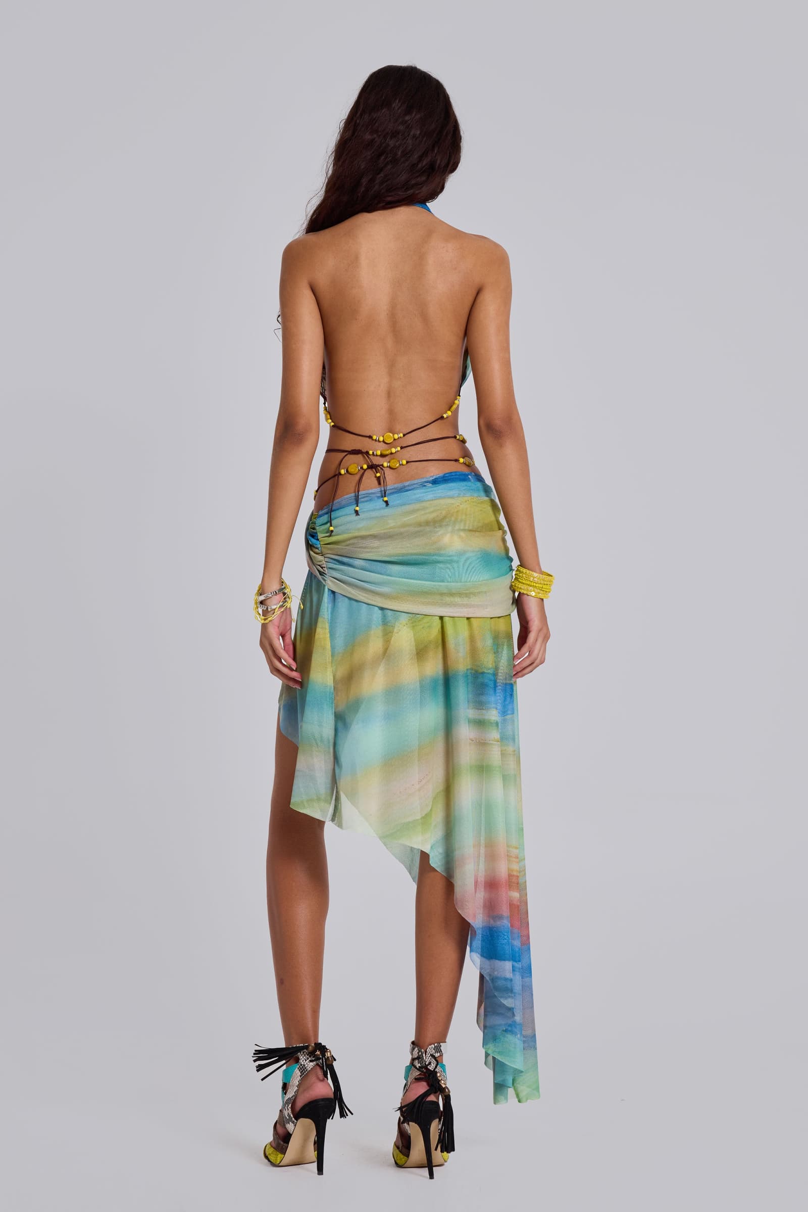 Soleila Backless Halter Top