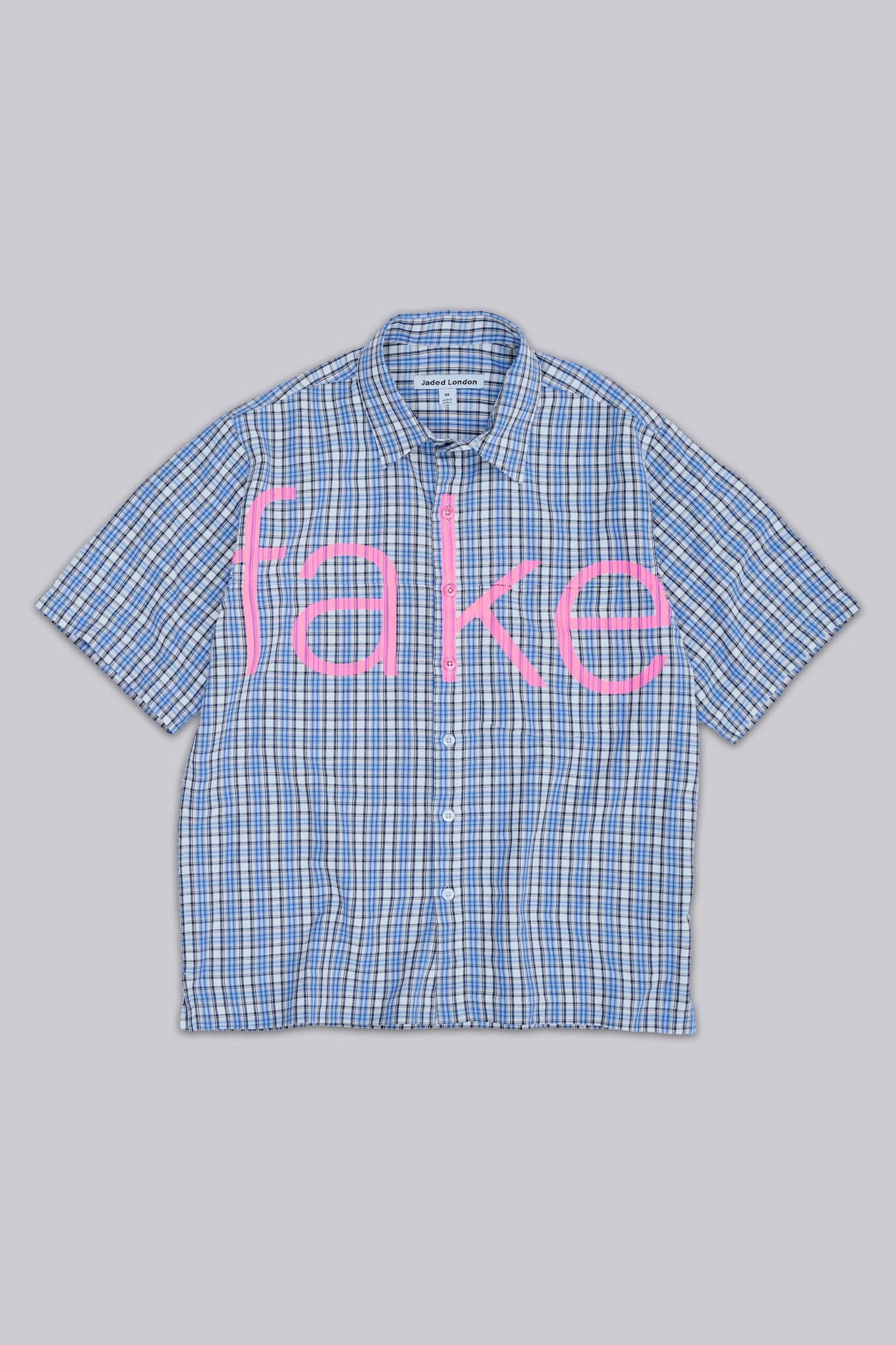 Fake Check Shirt