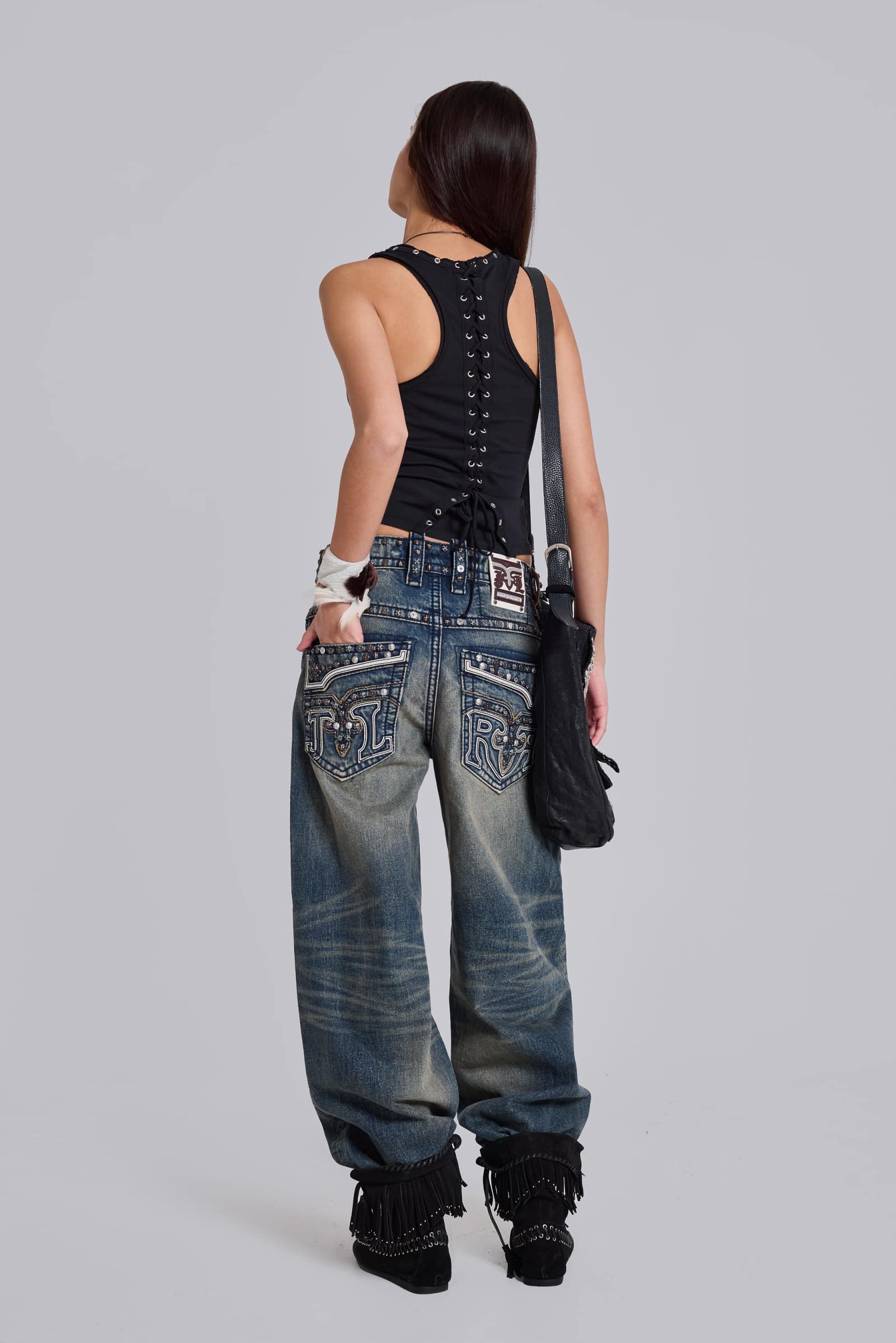 Rock Revival Heavy Stud Jeans