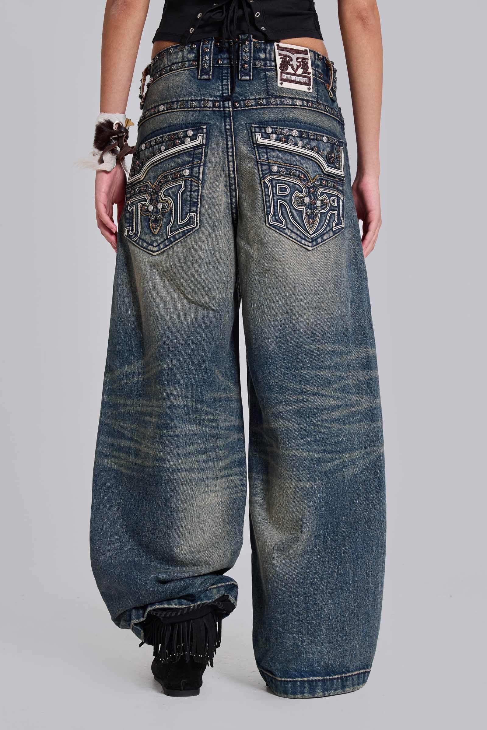 Rock Revival Heavy Stud Jeans