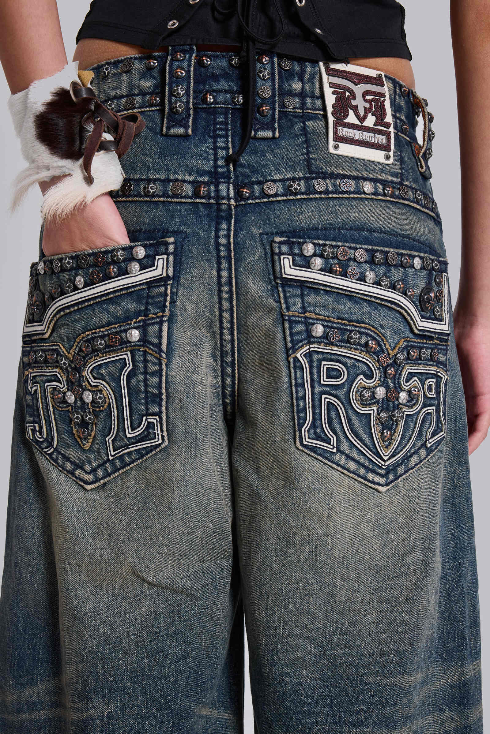 Rock Revival Heavy Stud Jeans