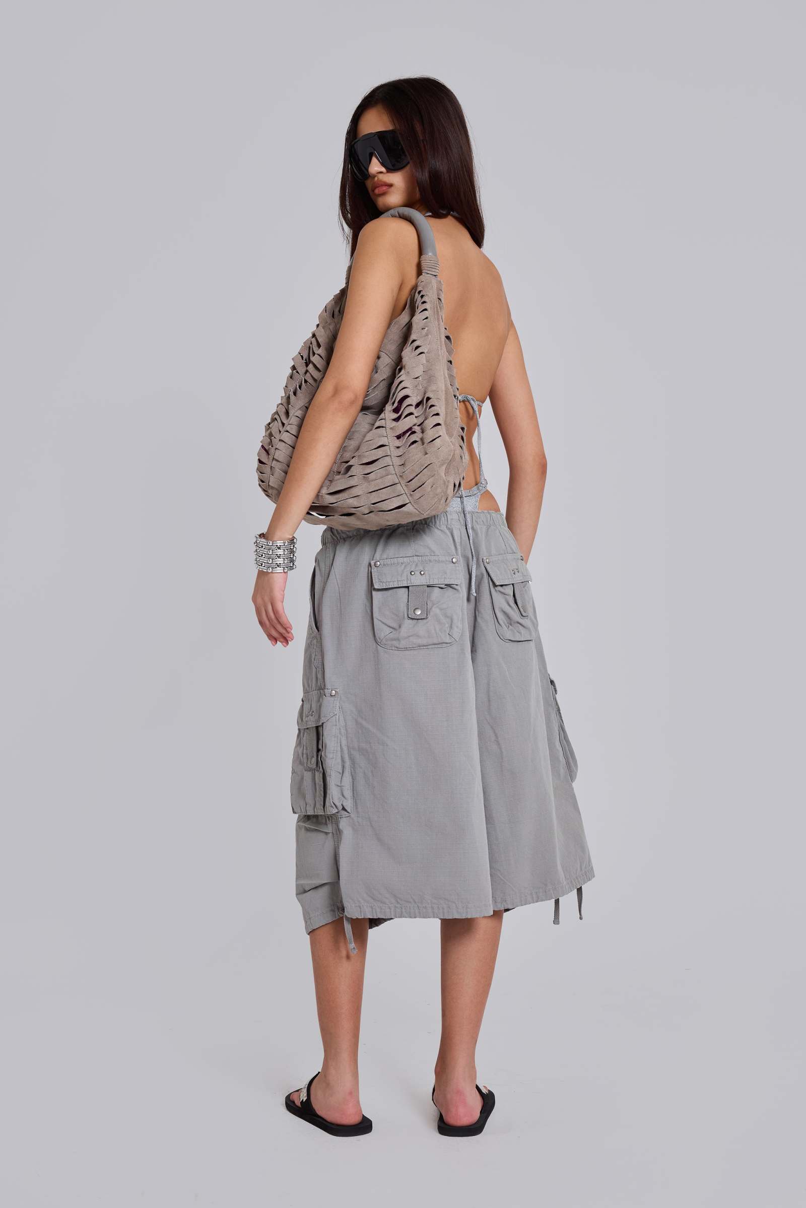 Dove XL Parachute Shorts