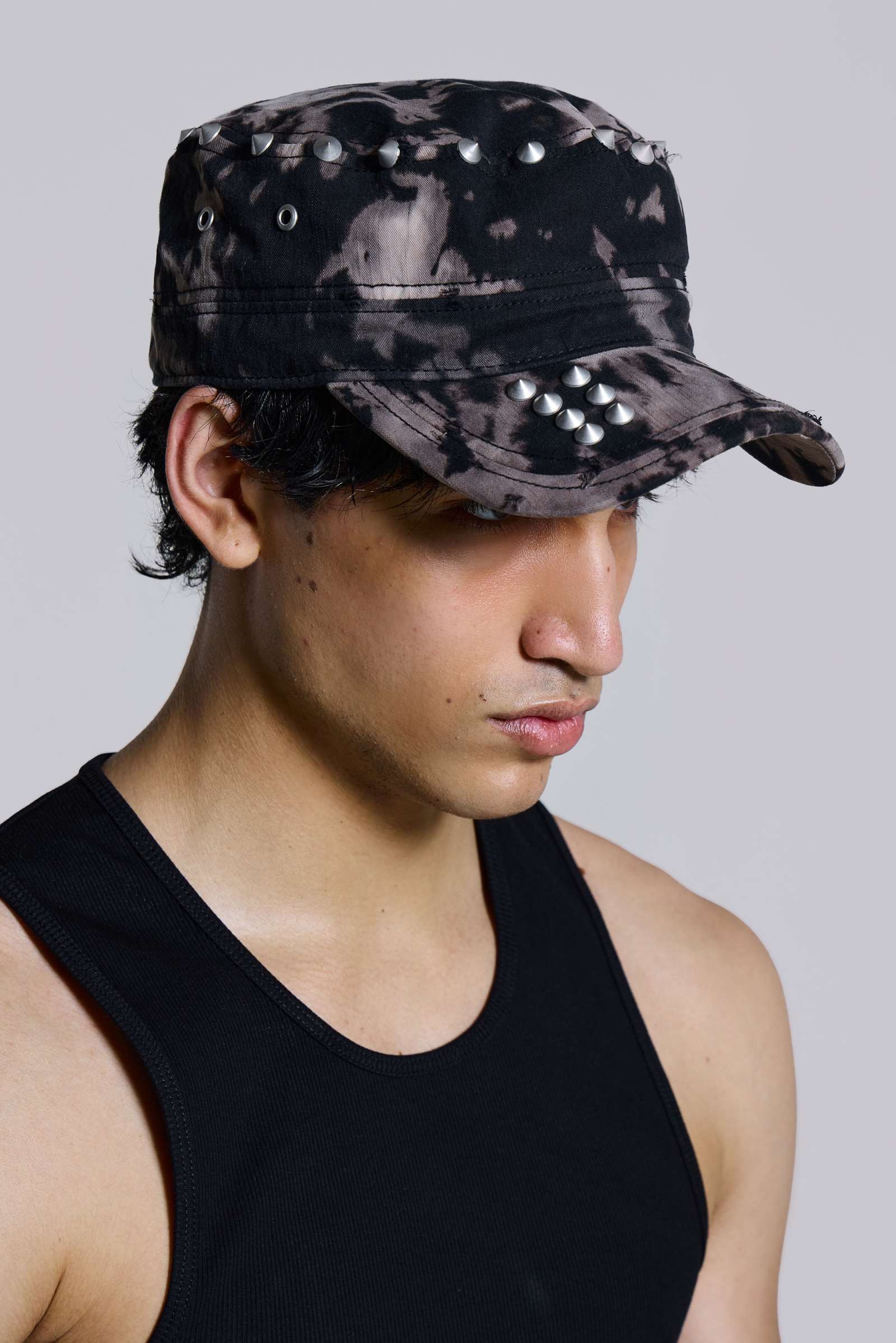 Studded Baker Hat