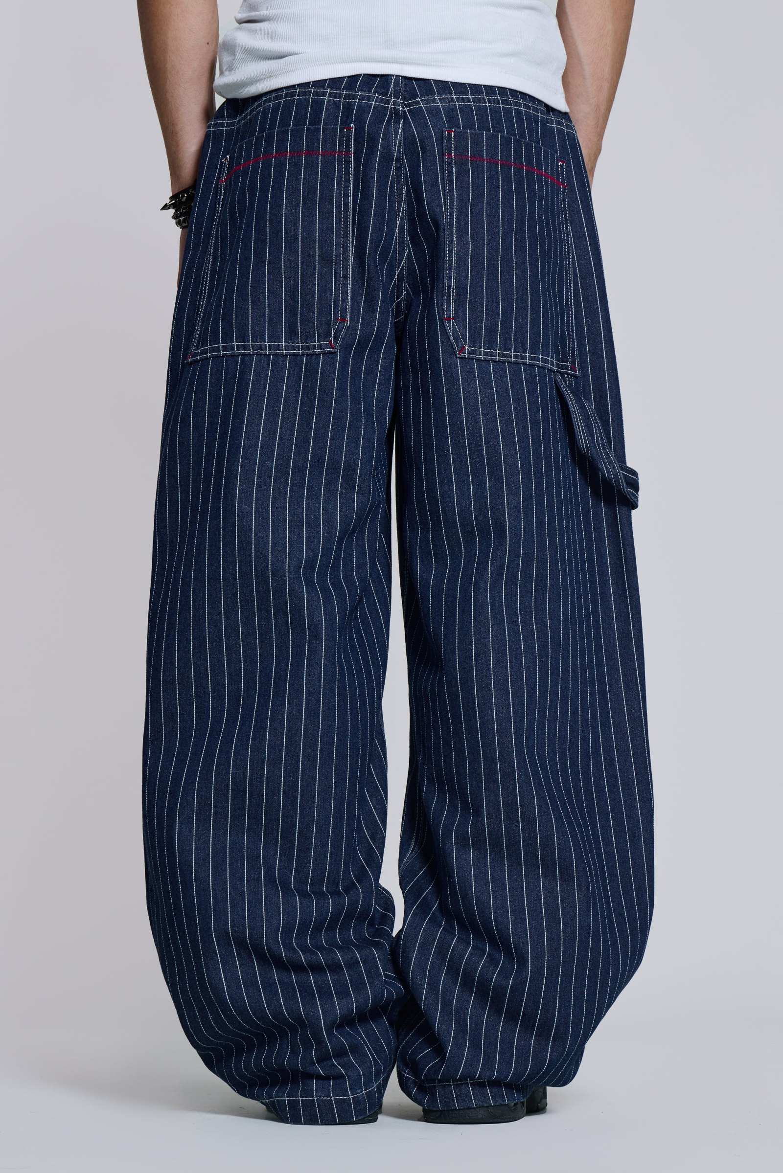 Ollie Pinstripe XL Colossus Jeans