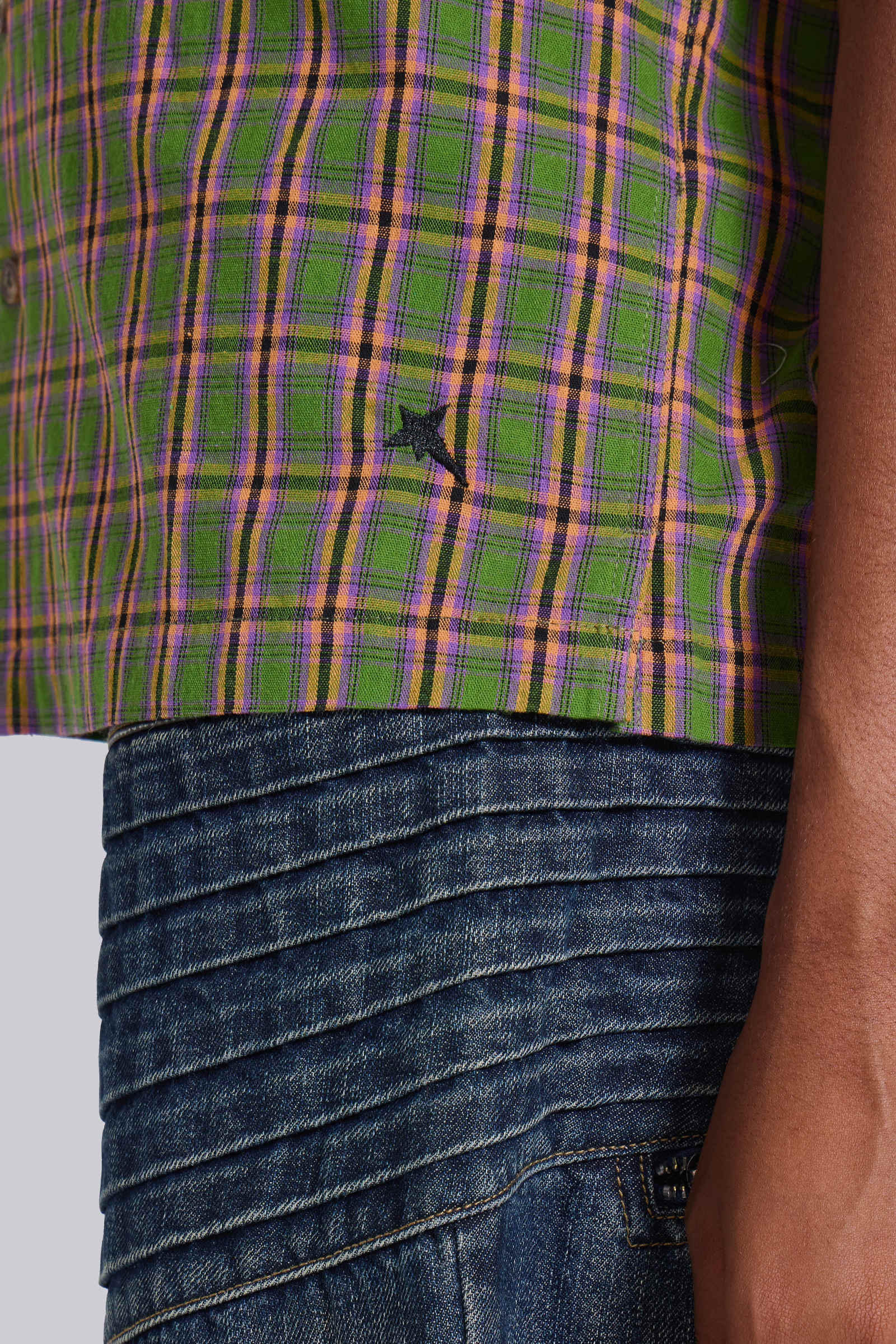 Wasted Check Shirt | Jaded London | Clothing
