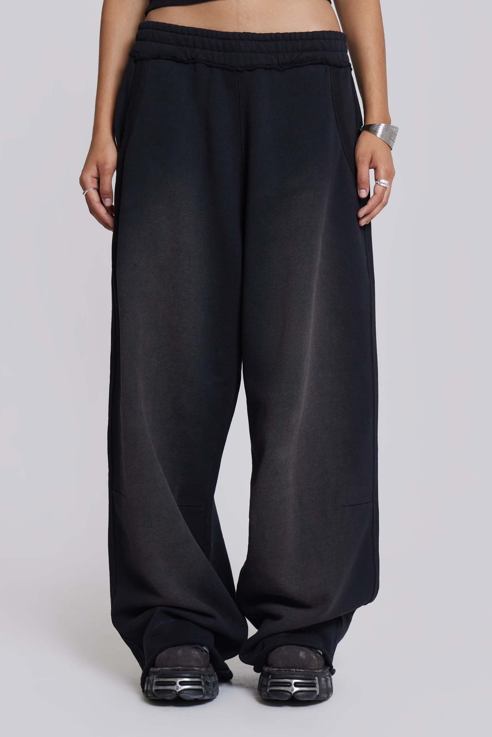 Black Monster Joggers