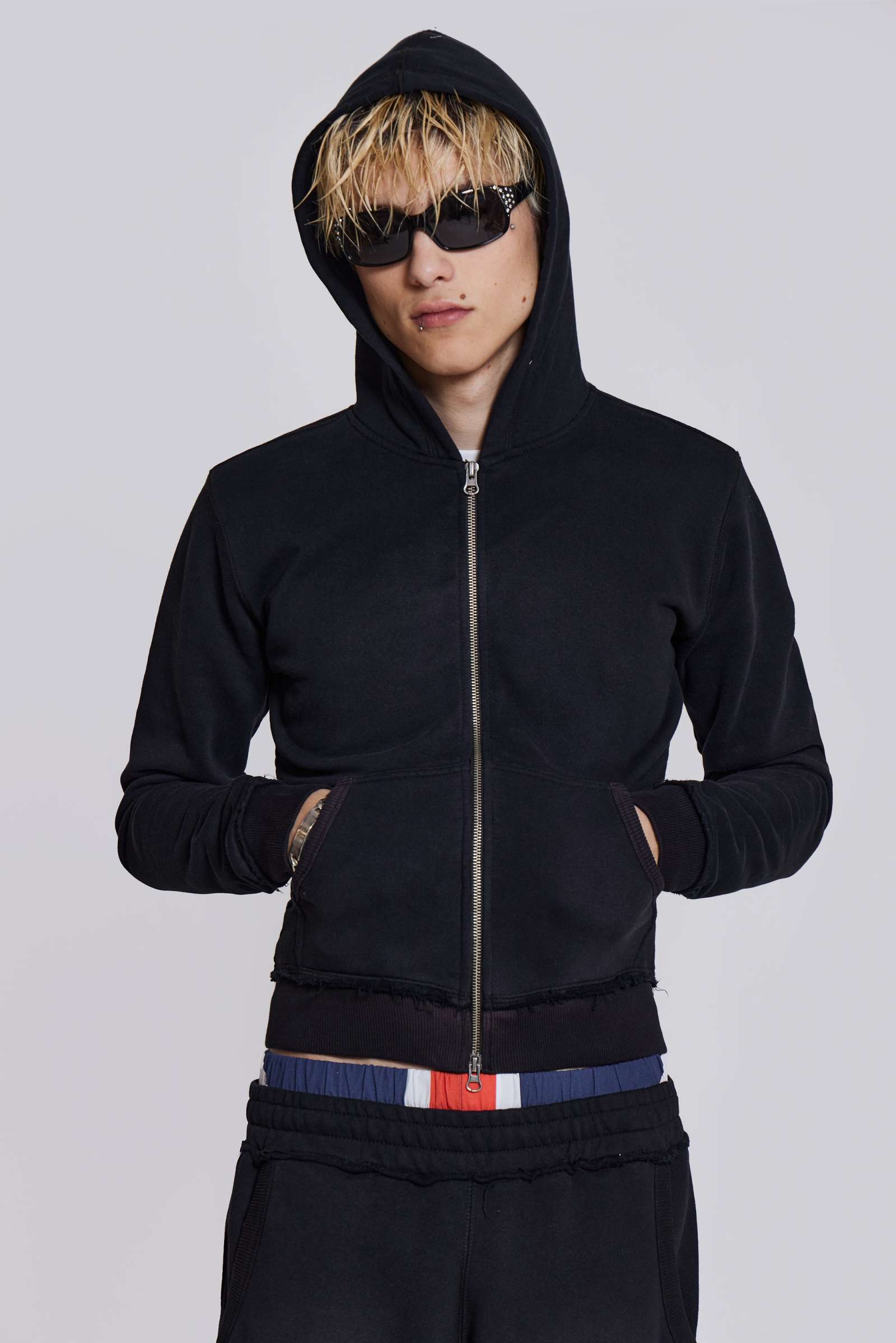 Black Mini Monster Hoodie