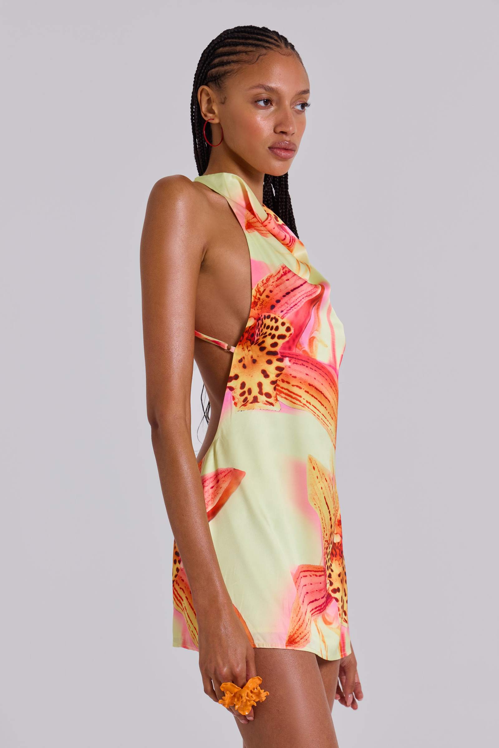 Lucia Backless Mini Dress With Flower Detail | Jaded London | Lucia Lucia Backless Mini Dress With Flower Detail | Jaded London | Lucia