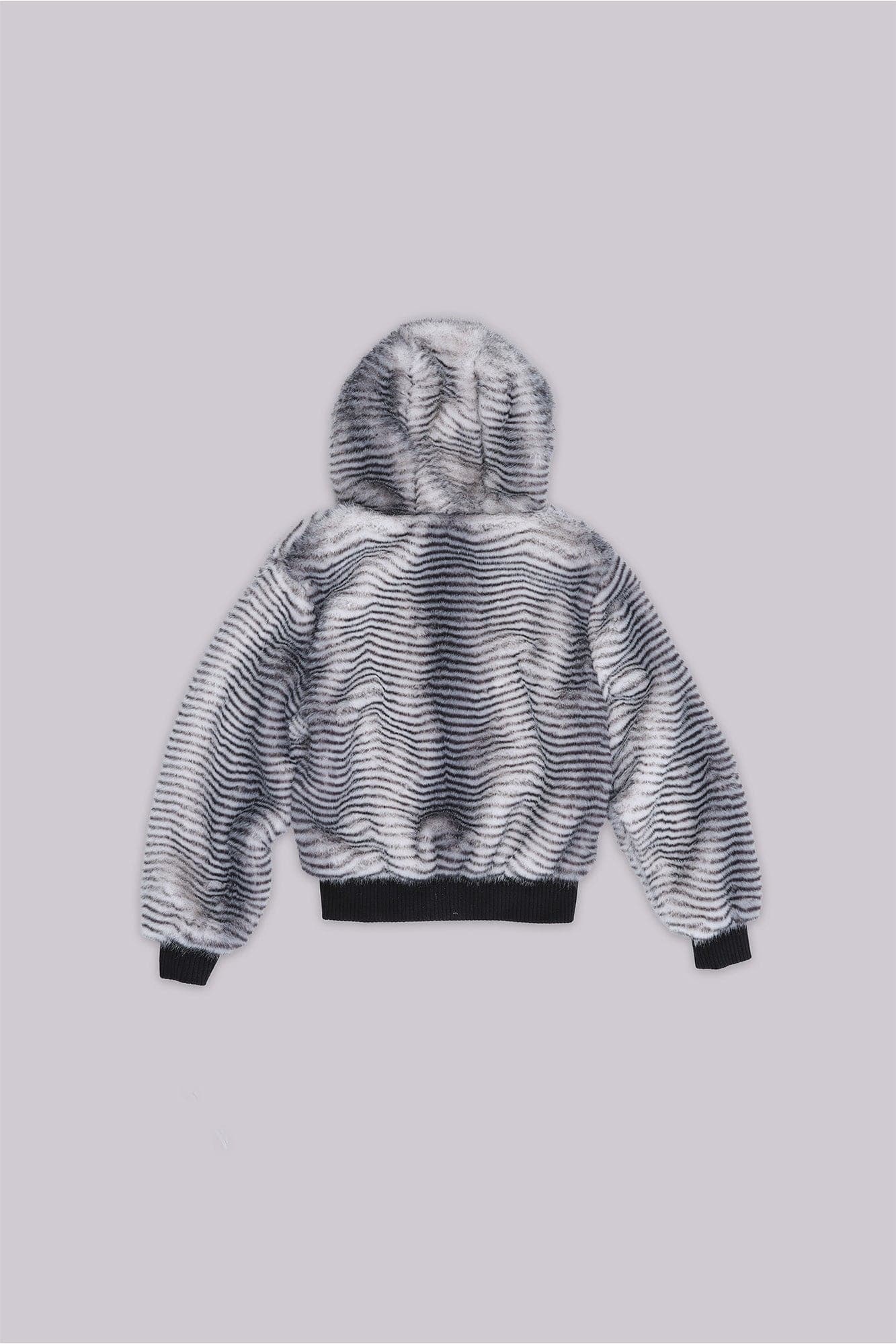 White Bear Faux Fur Jacket