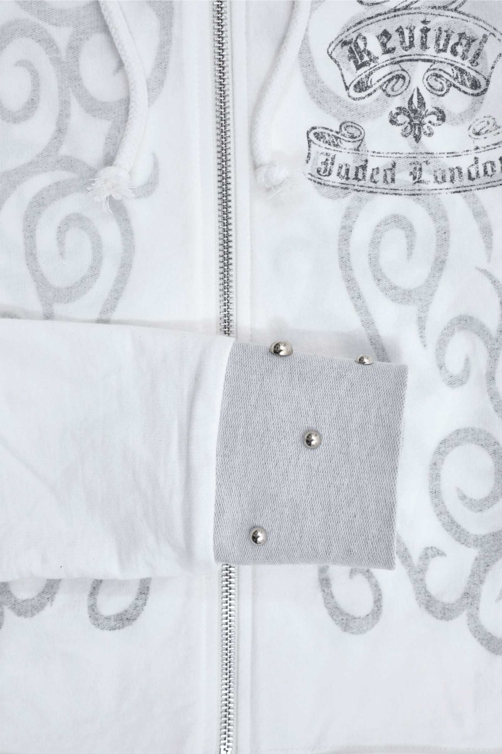 Rock Revival Graphic Studded Hoodie