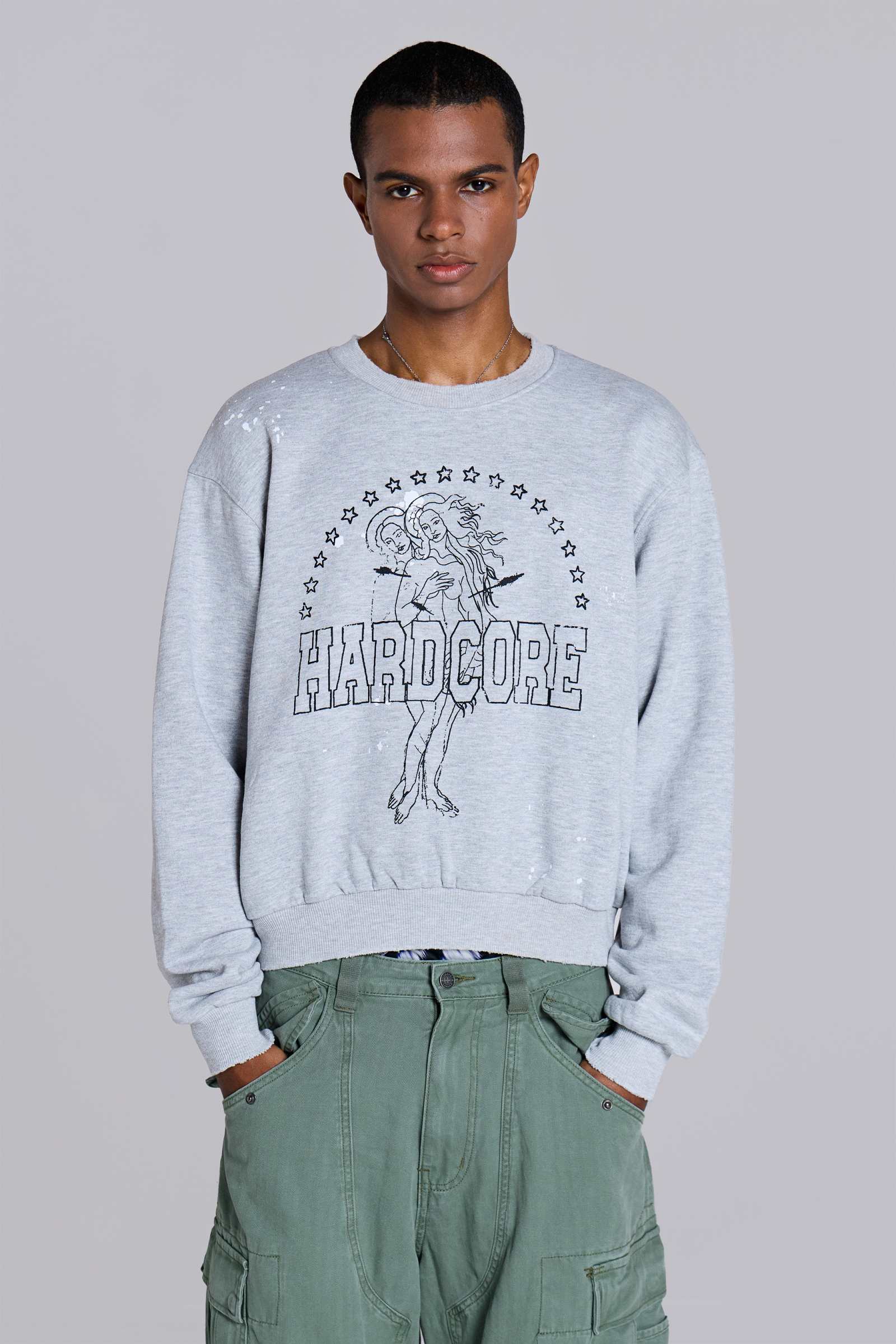 Hardcore Crew Neck Sweatshirt