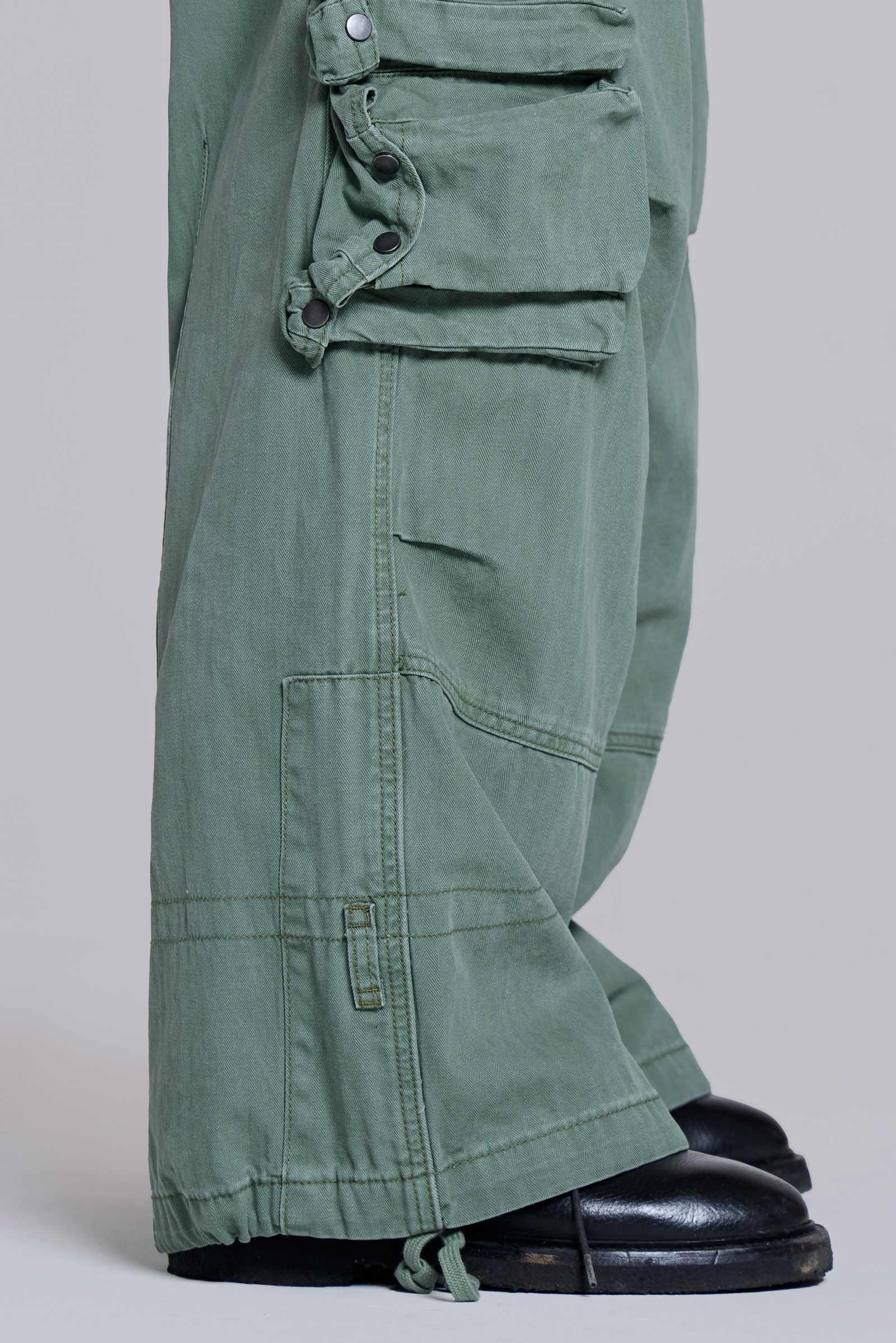 Utility Khaki Cargo Pants