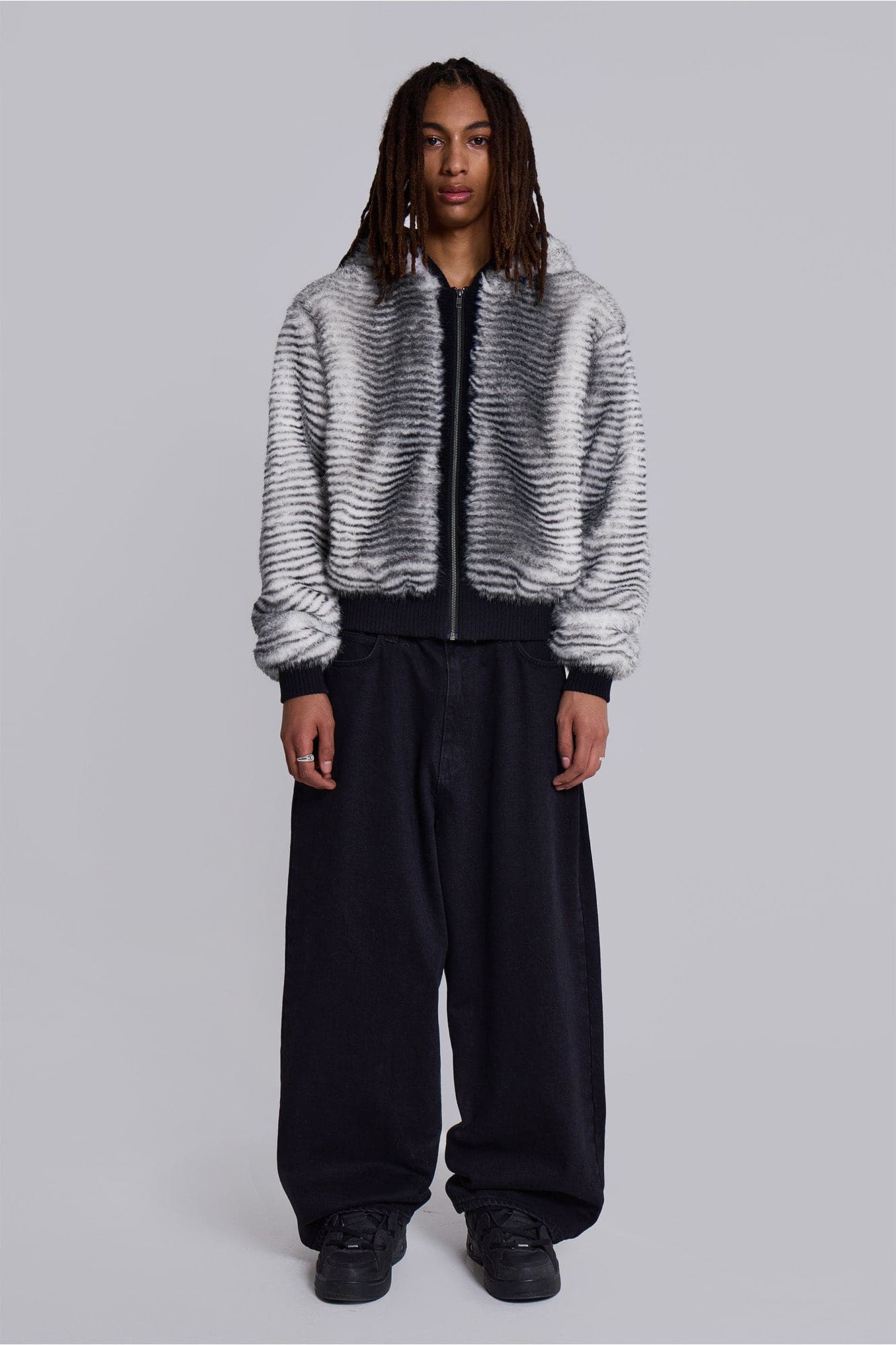 White Bear Faux Fur Jacket