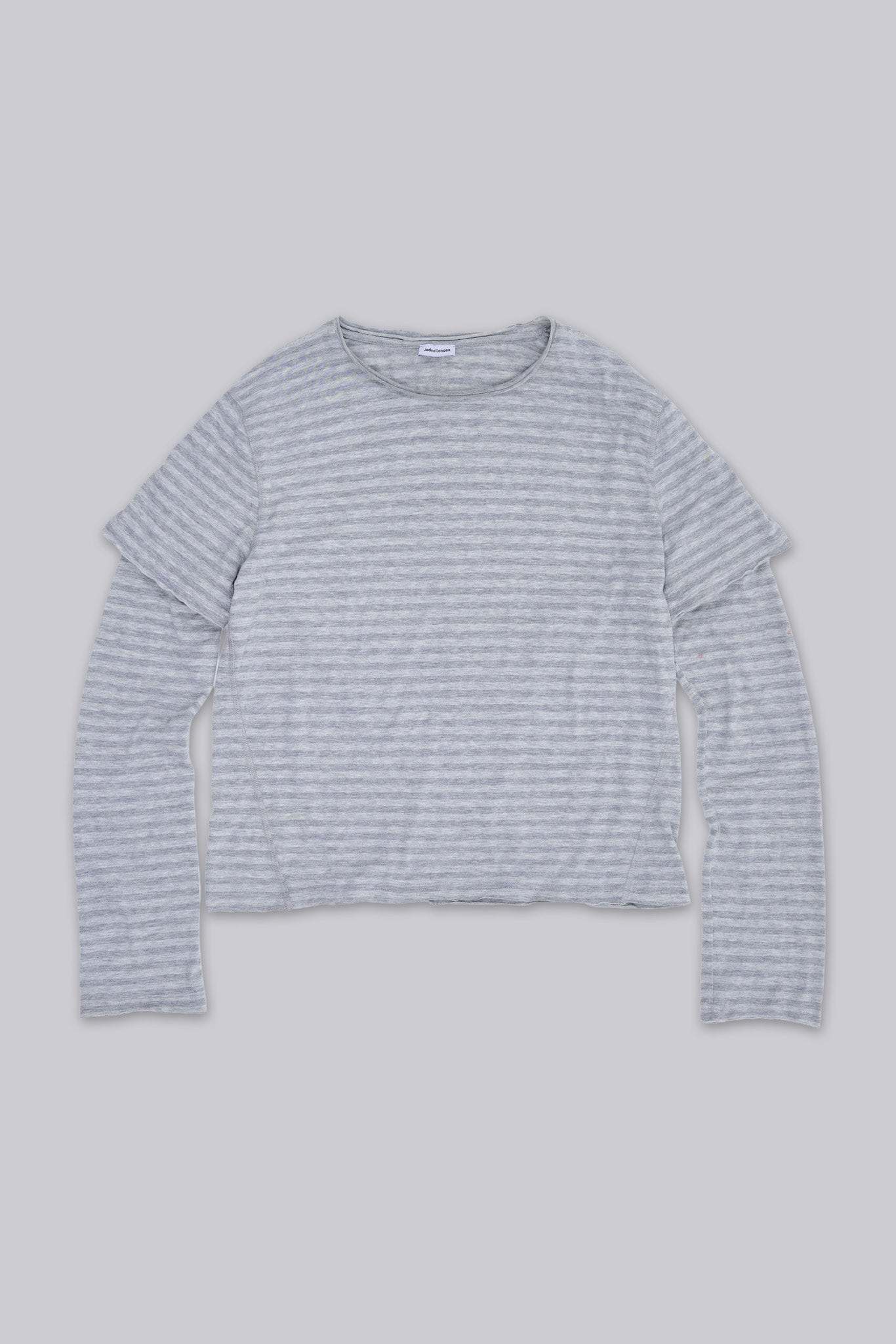 Line Double Layer Long Sleeve Top