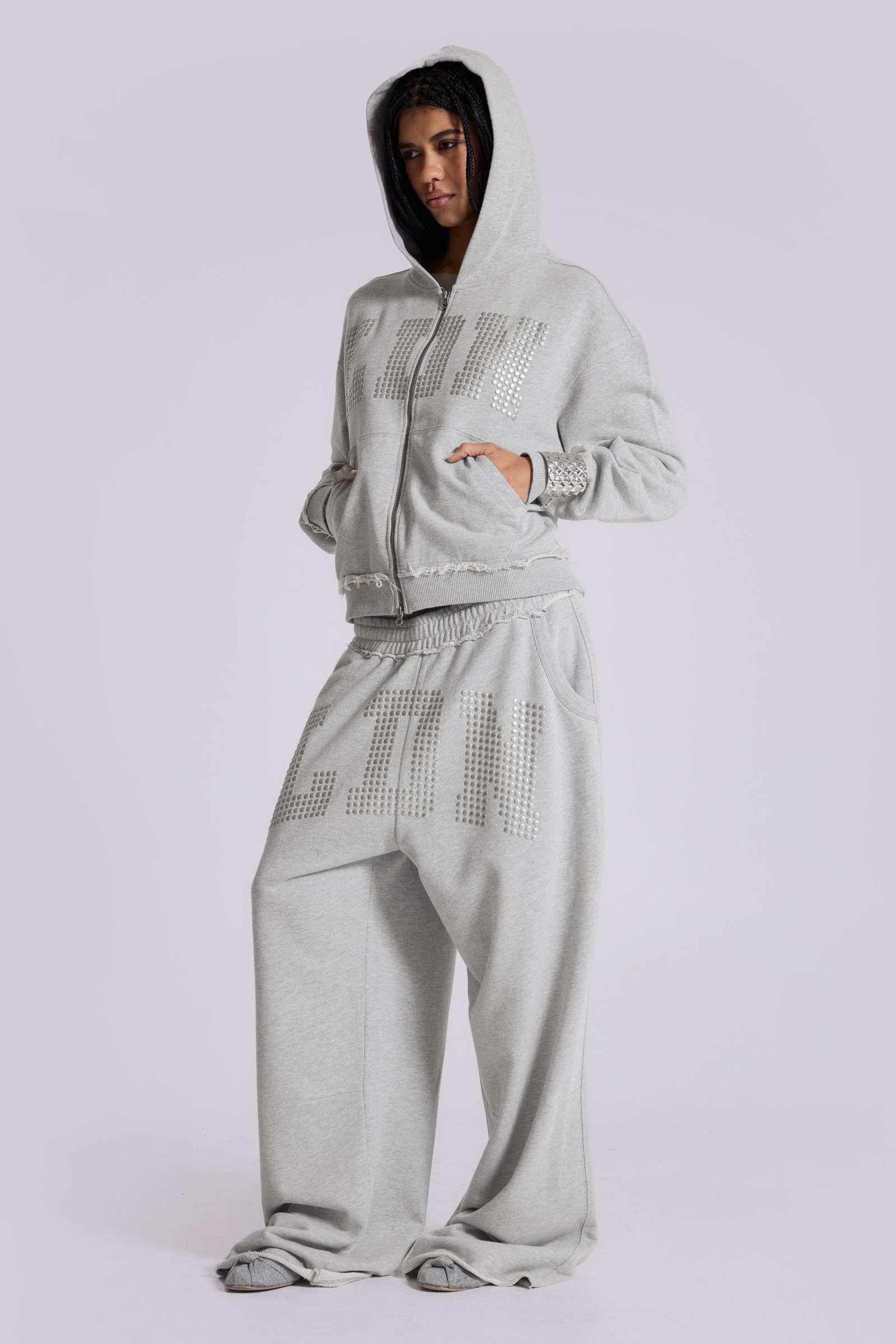 LDN Stud Monster Hoodie