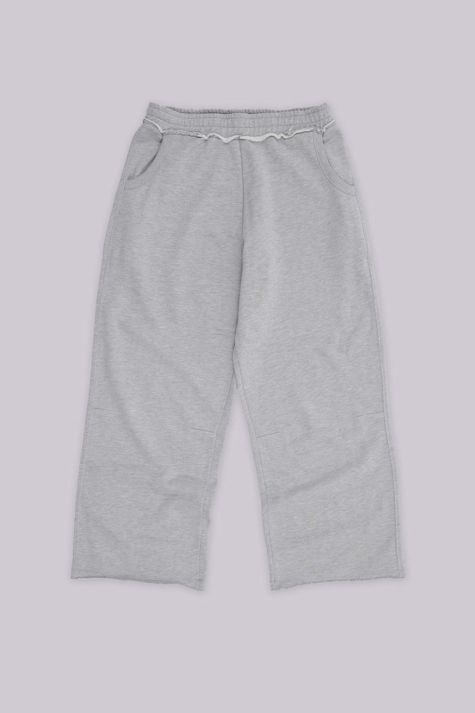 Grey Marl Baggy Monster Joggers