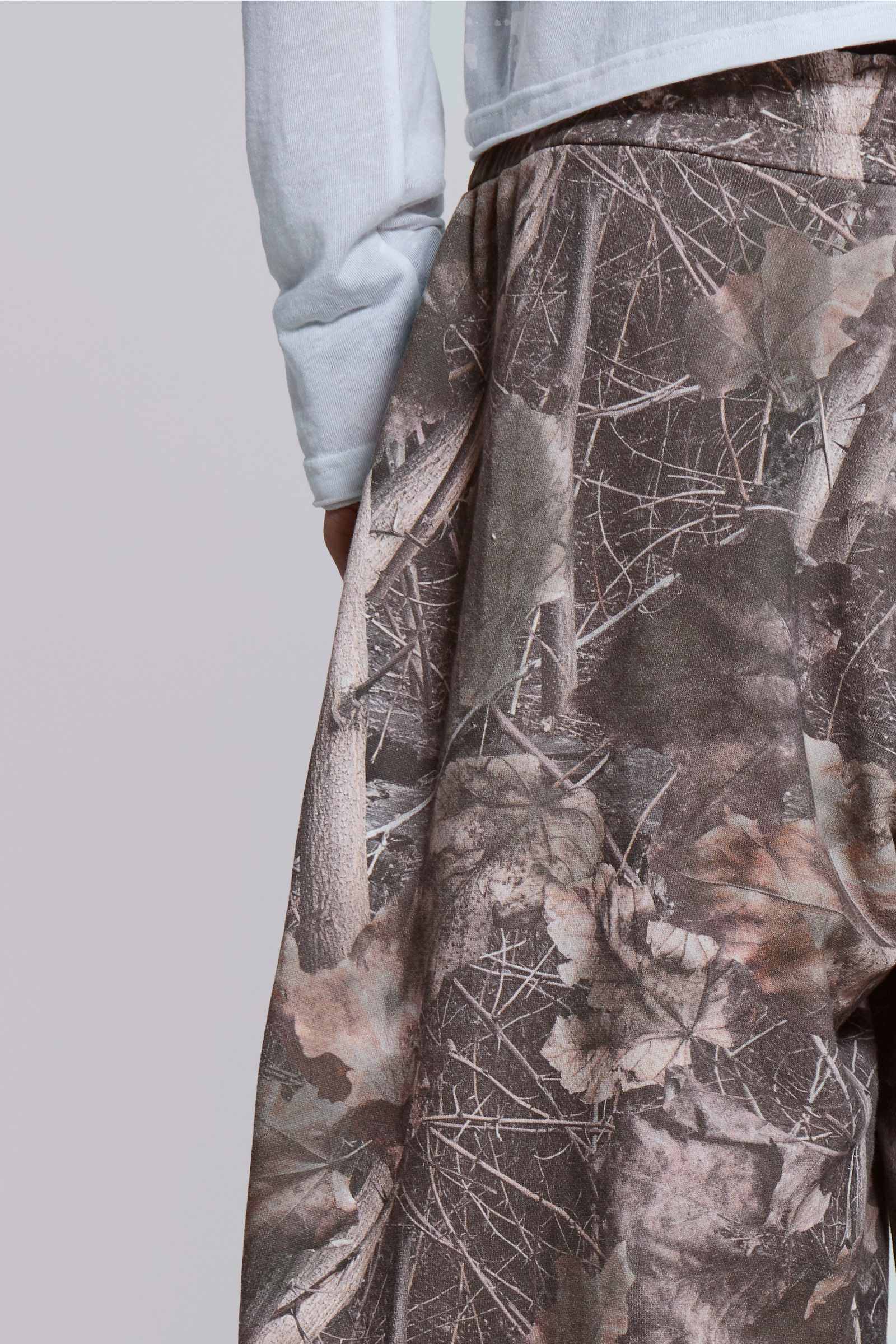 Woodland Camo Baggy Cuffed Monster Joggers
