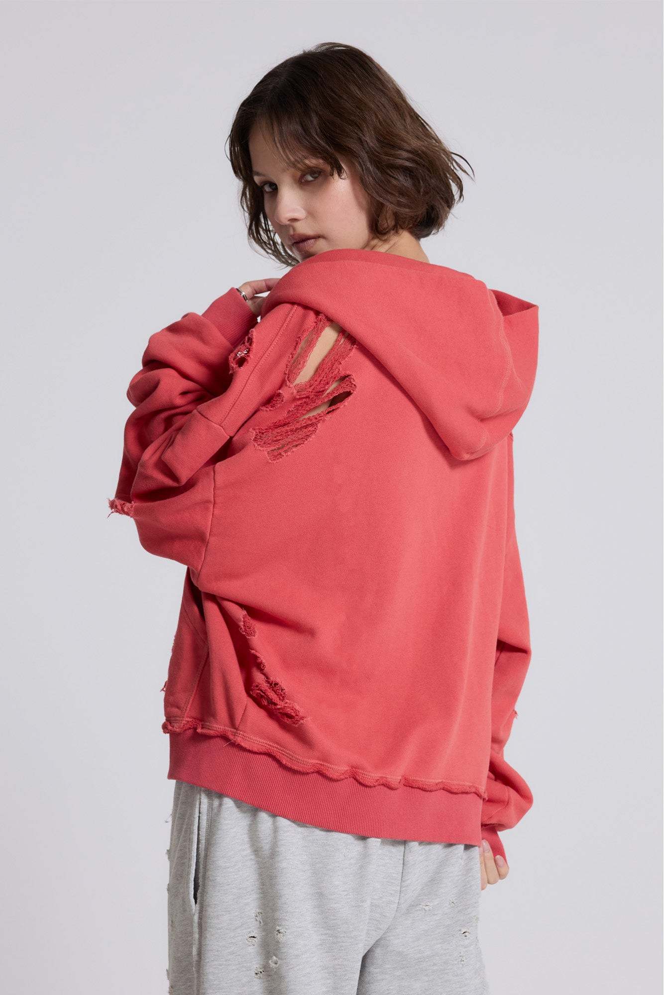 Distressed Monster Hoodie