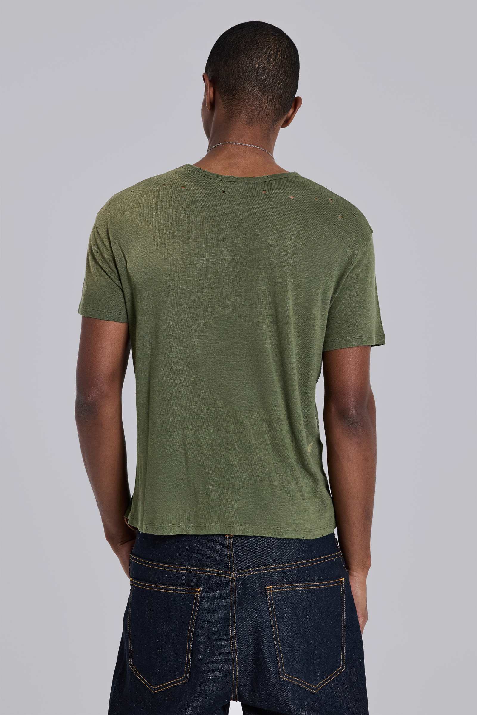 Green Star Sun Faded T-Shirt
