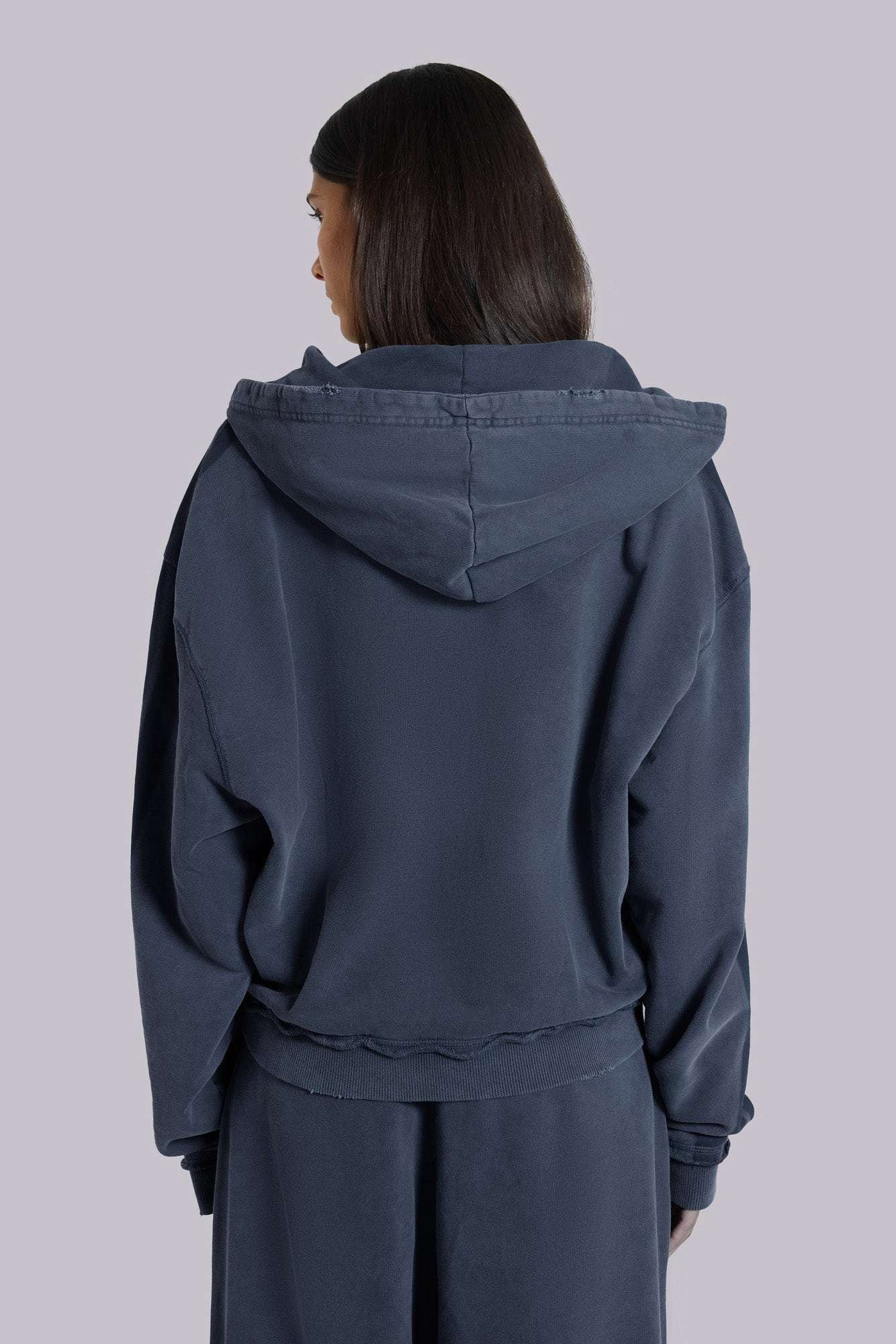 Blue Sporty Baggy Monster Hoodie